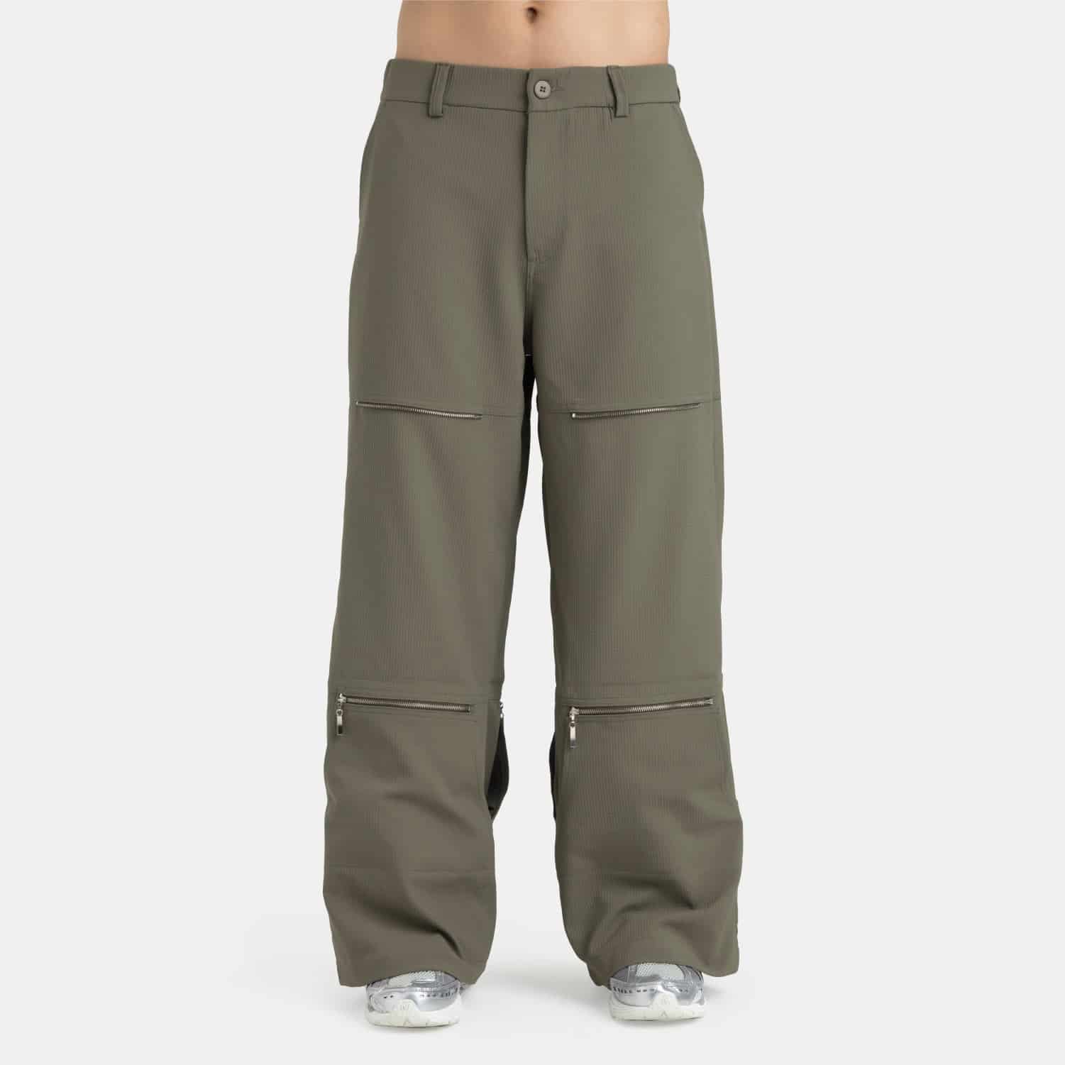 Pantalón Active Convertible Verde Militar - miniatura 8