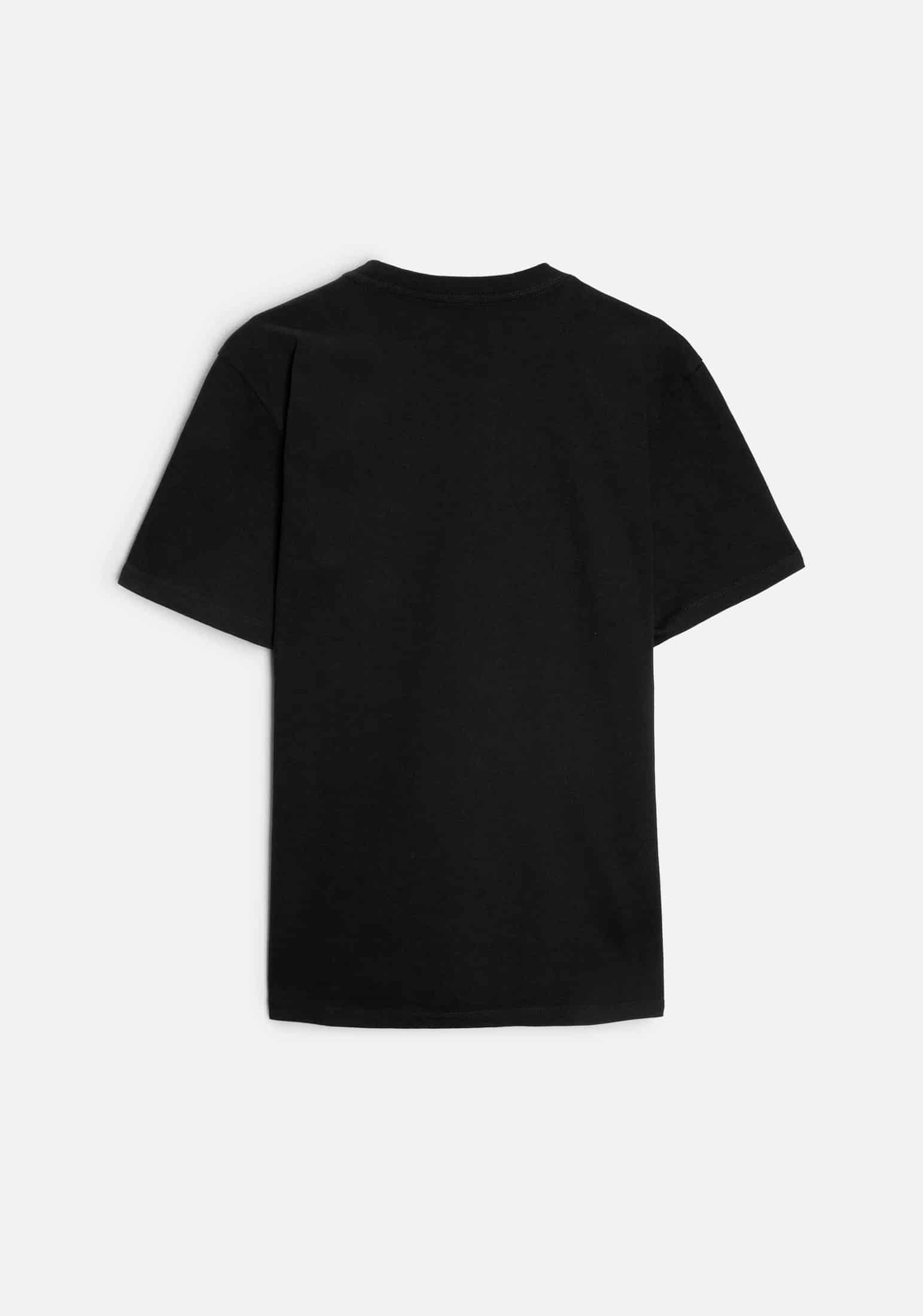 Camiseta H Premium Unicolor Negro - miniatura 3