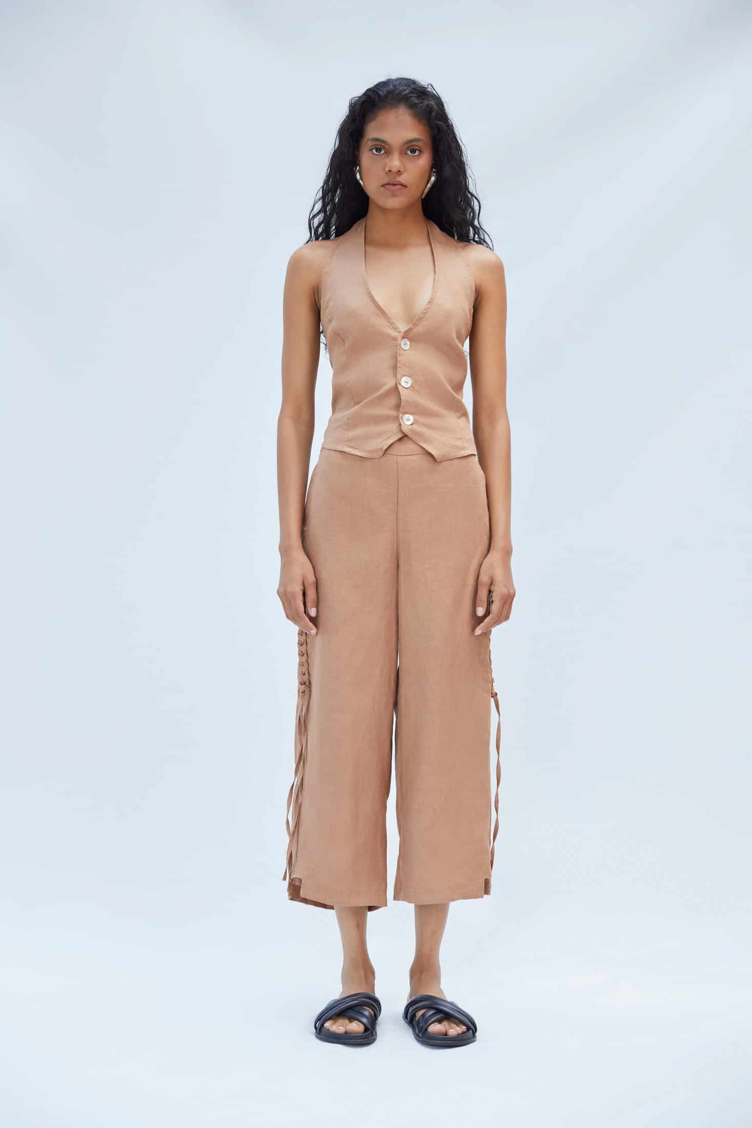 MARGO PANTS UNISEX MOCCA - miniatura 1