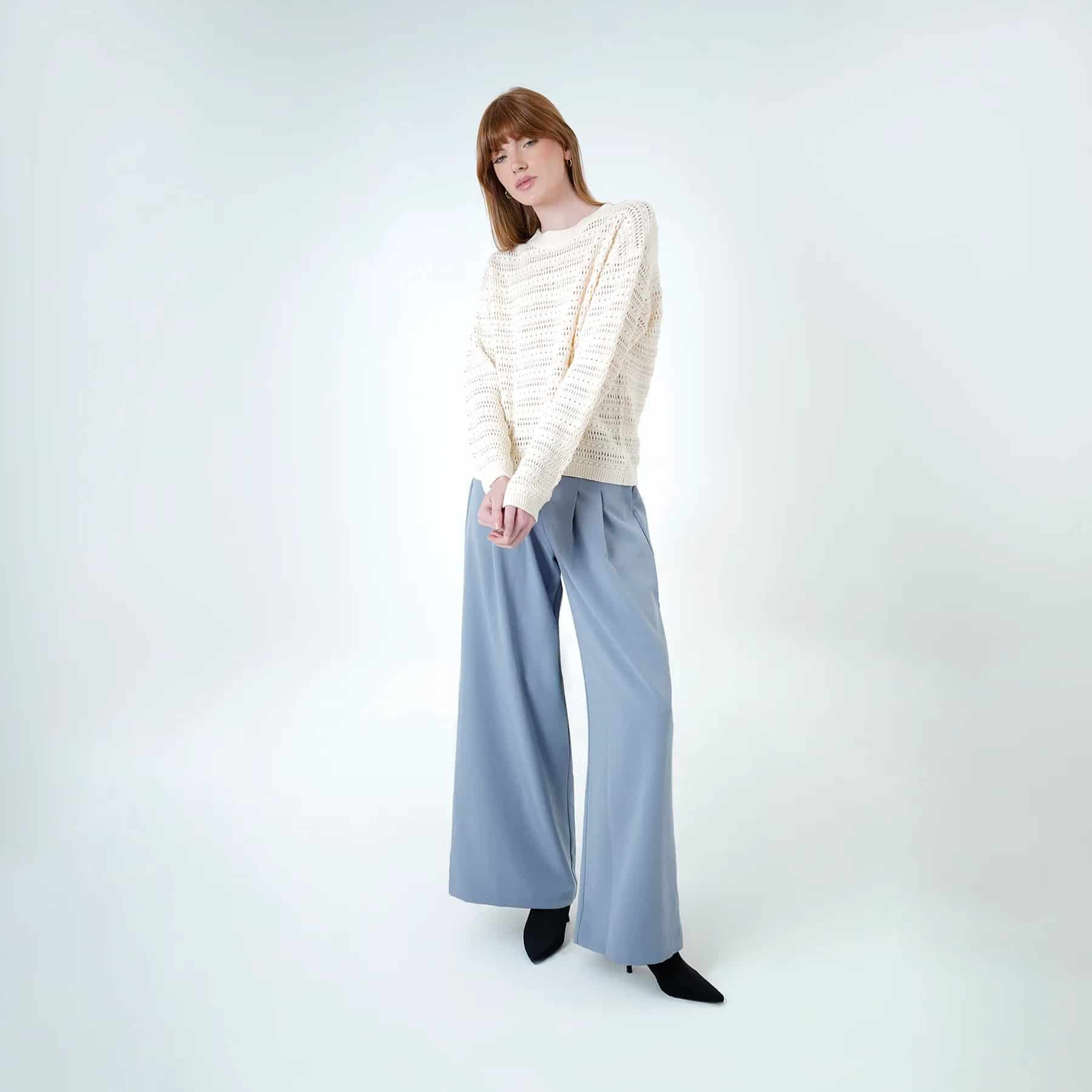 Sweater Cuello Redondo Manga Larga - miniatura 4