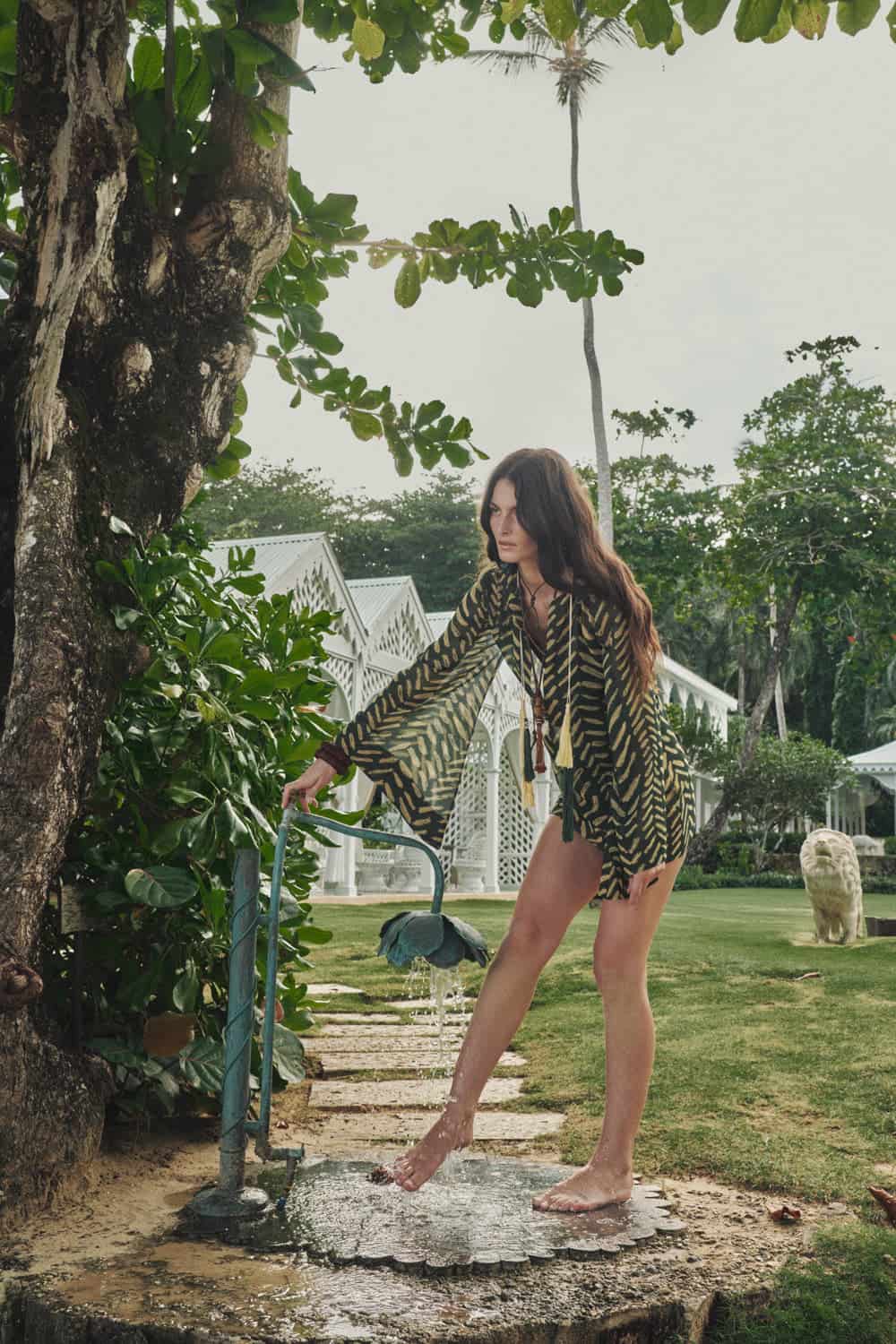 Refugio De Sol Tunic Dress - miniatura 4