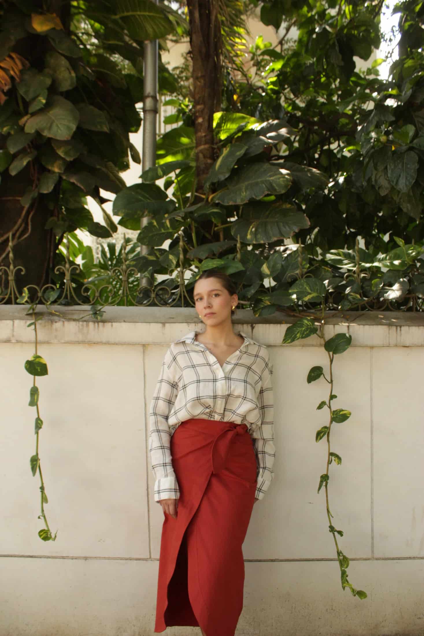 AURORA SKIRT DENIM - miniatura 7