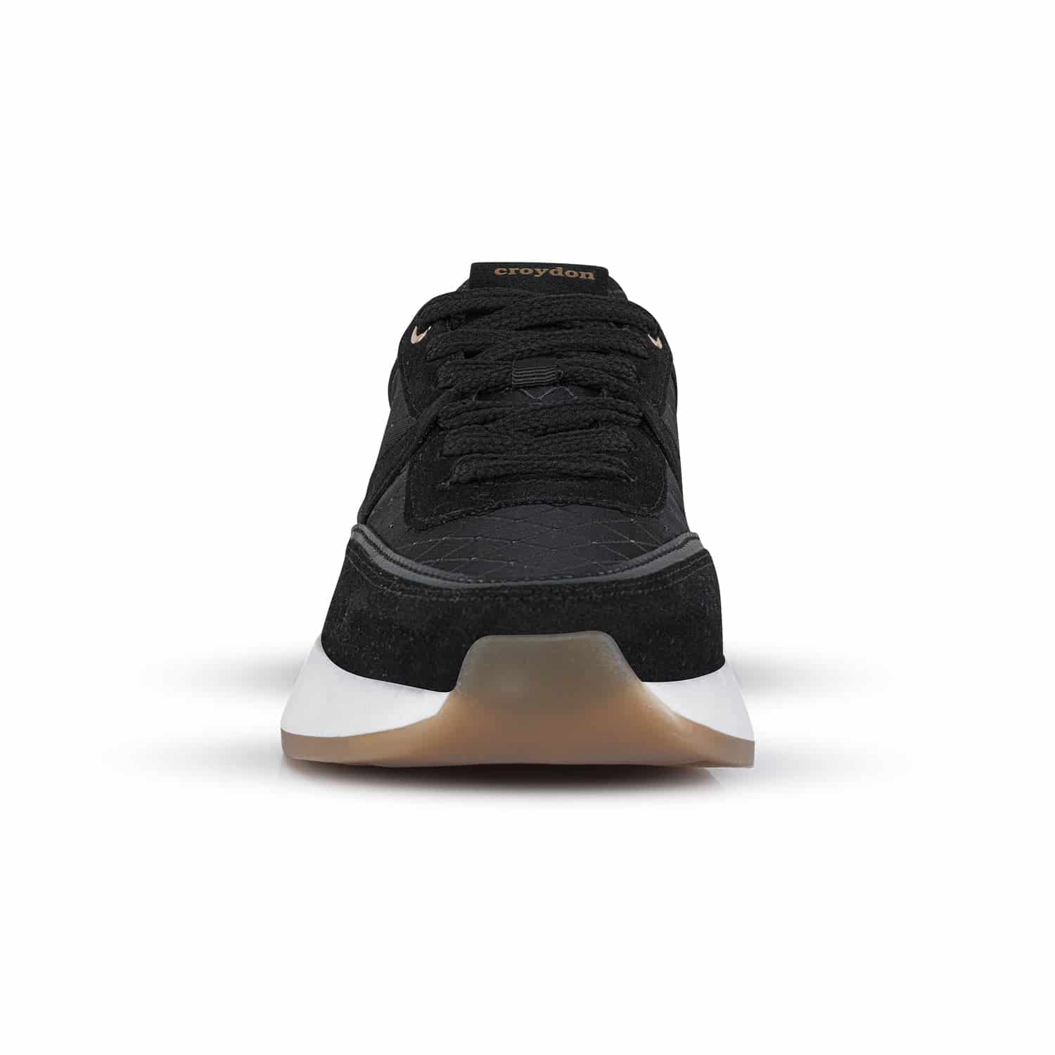 Tenis Urbanos Xanthee Negro Croydon Para Mujer - miniatura 3