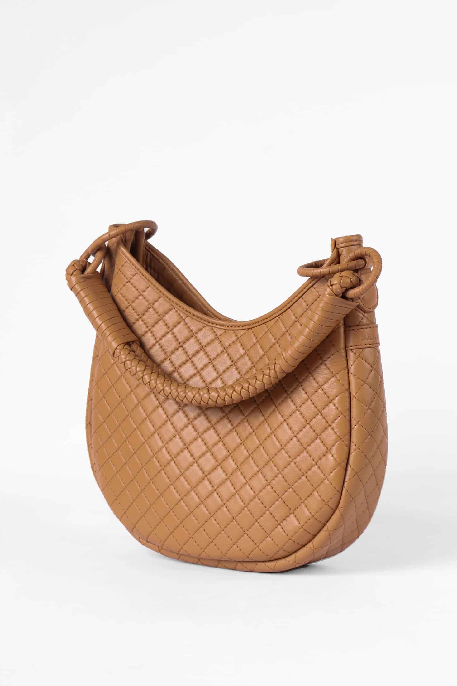 Saddle Shoulder Bag, Honey - miniatura 3