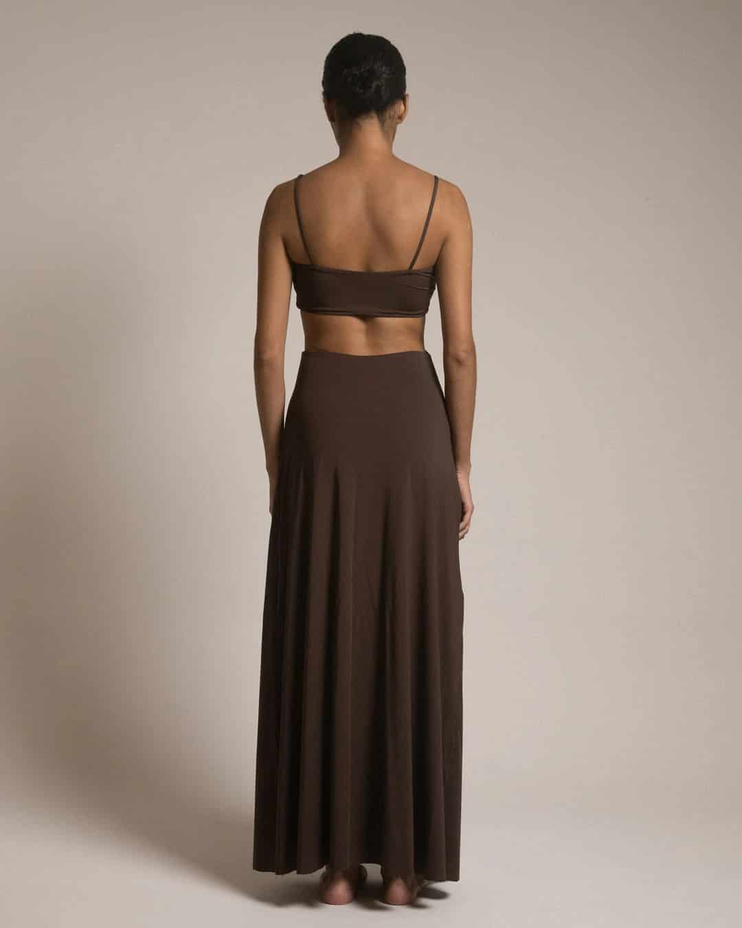 JOHANA DRESS / Café Oscuro - miniatura 6