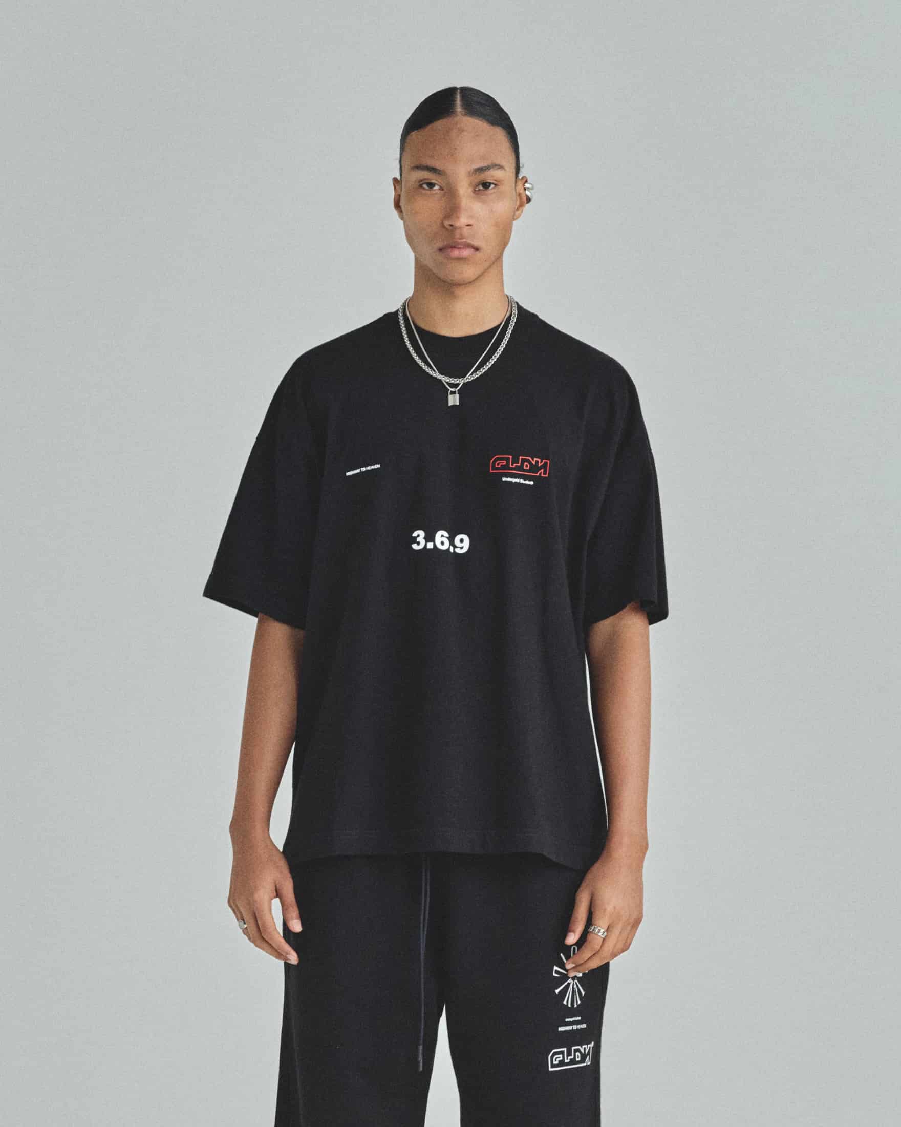 Spring GLDN Tshirt Black - miniatura 2