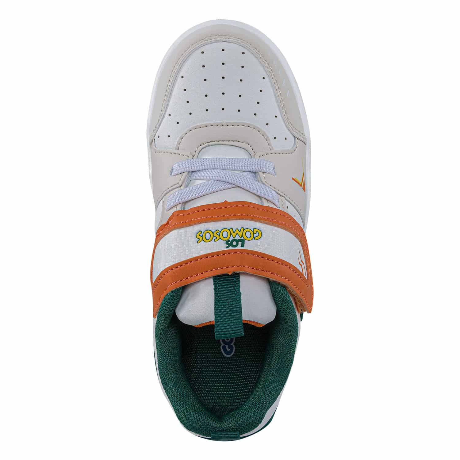 Tenis Con Luces Nuvik Blanco-Beige Los Gomosos Para Niño - miniatura 6