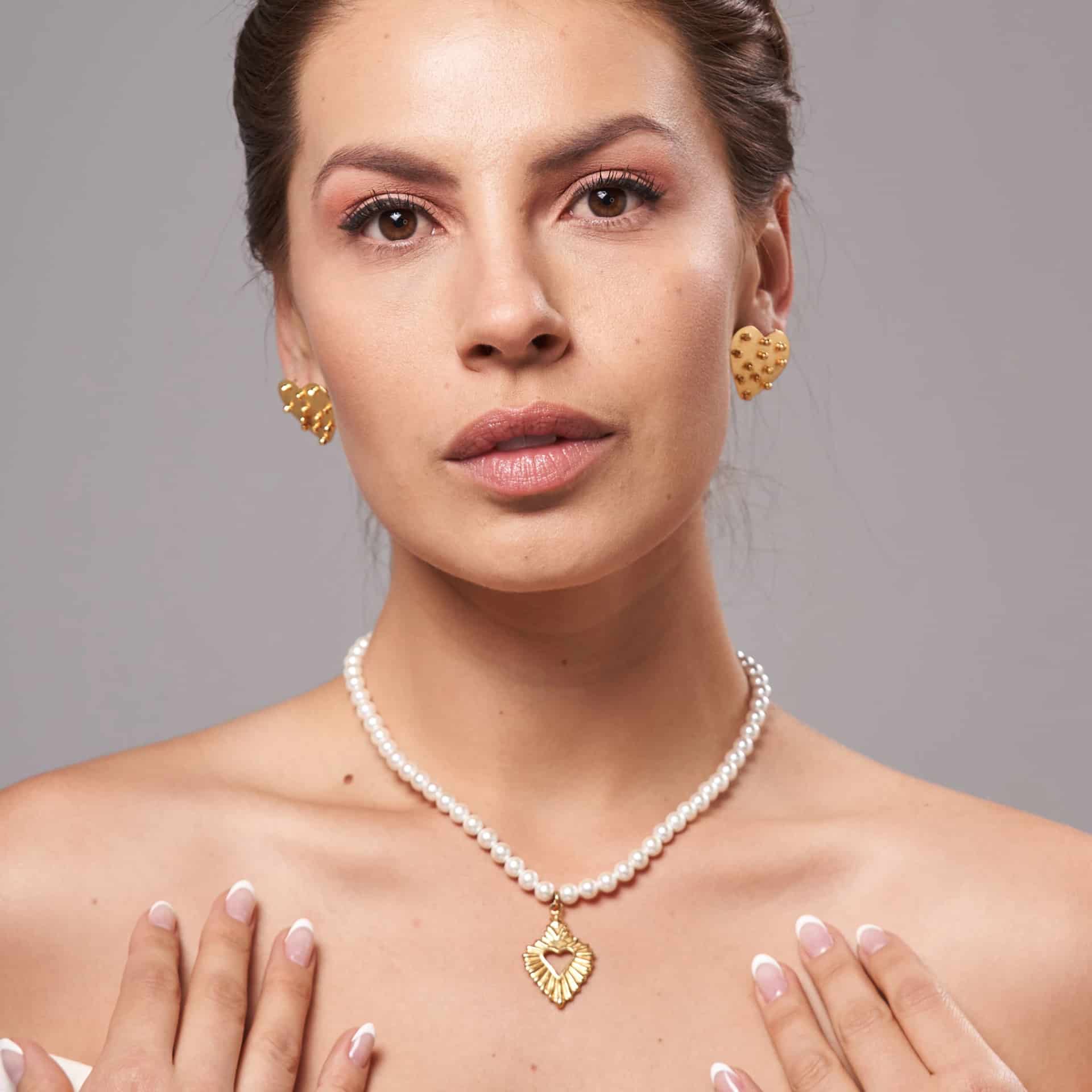 Amore Pearl Necklace - miniatura 2