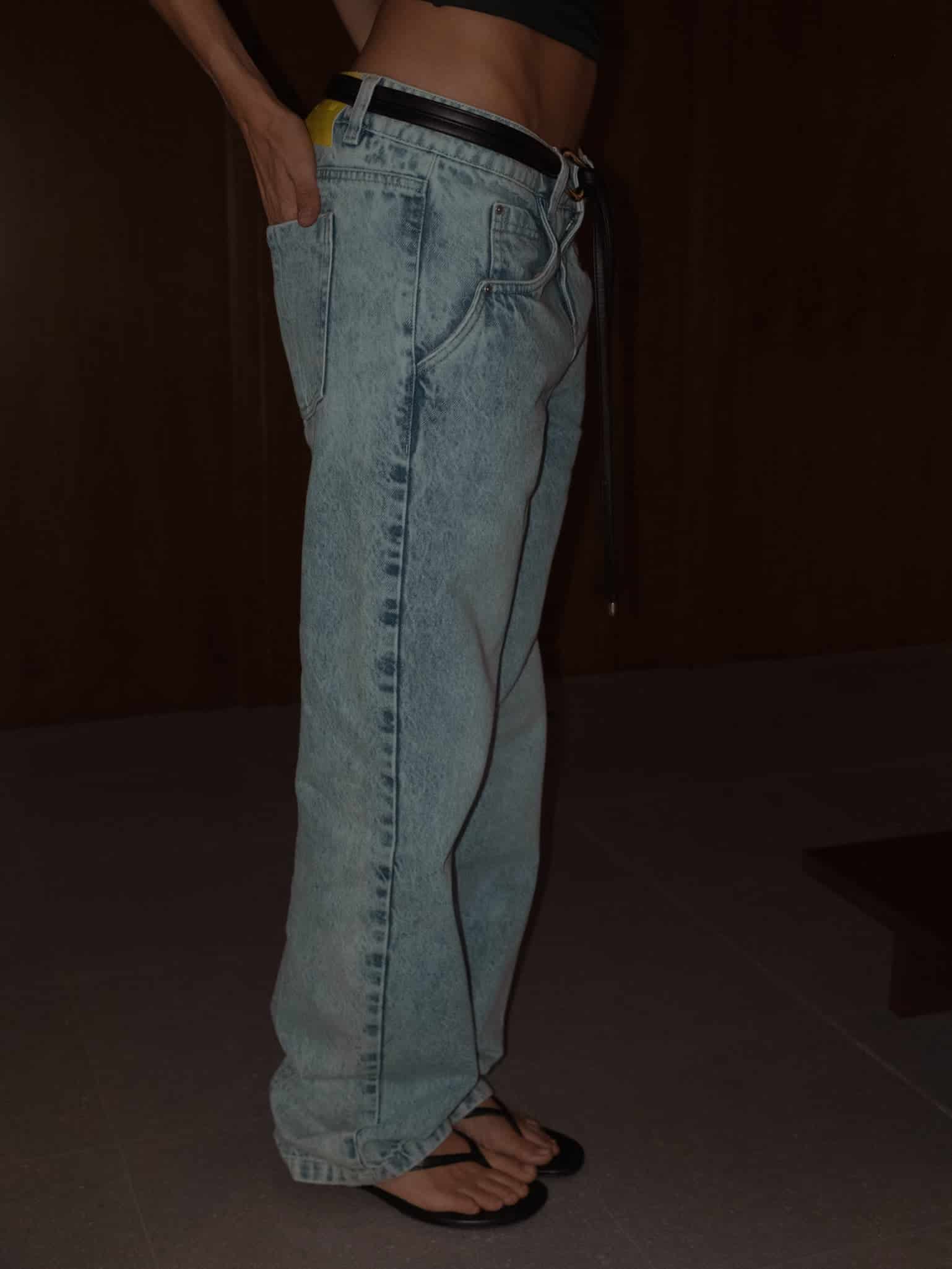 NOT SO MODEST JEAN - OLD LIGHT BLUE - miniatura 6