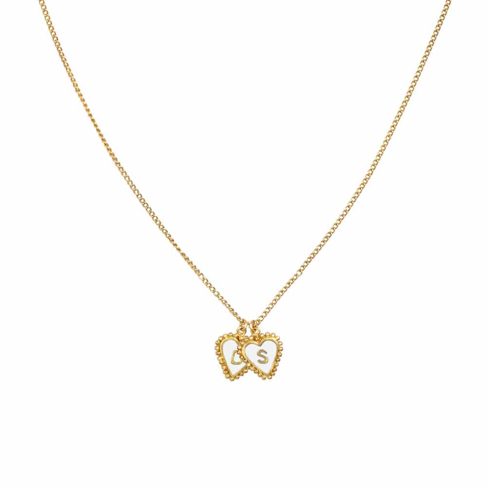 PreOrder Cadena 2 Letras Heart - miniatura 3