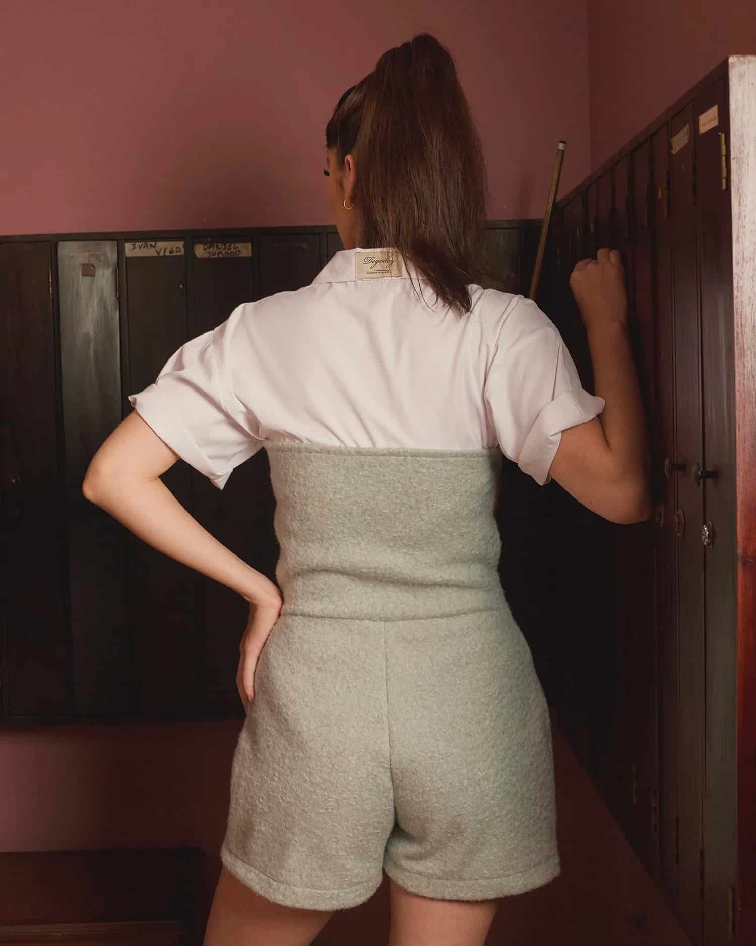 Jumpsuit One Shot Celeste - miniatura 9
