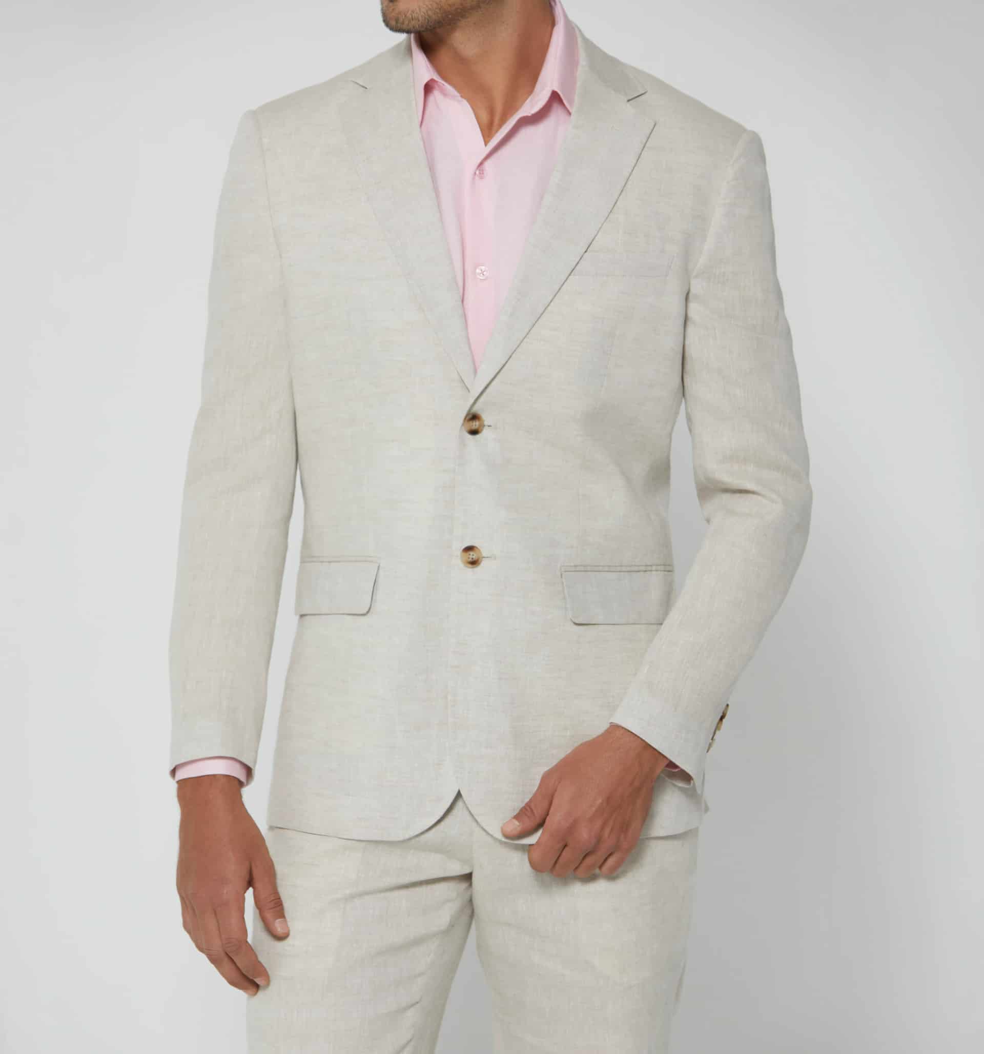 Blazer para hombre de lino - miniatura 4