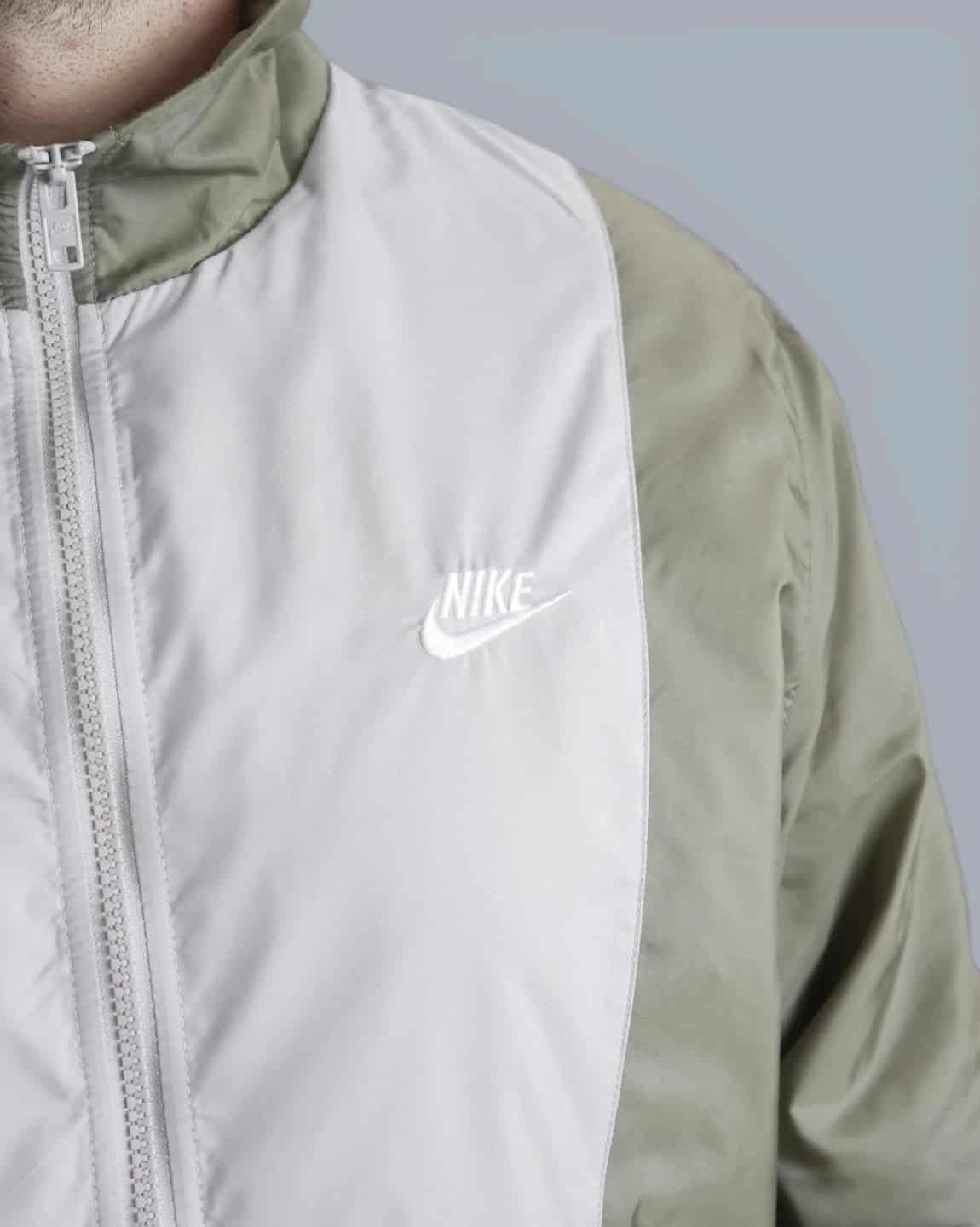 CONJUNTO CHAQUETA/SUDADERA VERDE NIKE - miniatura 4