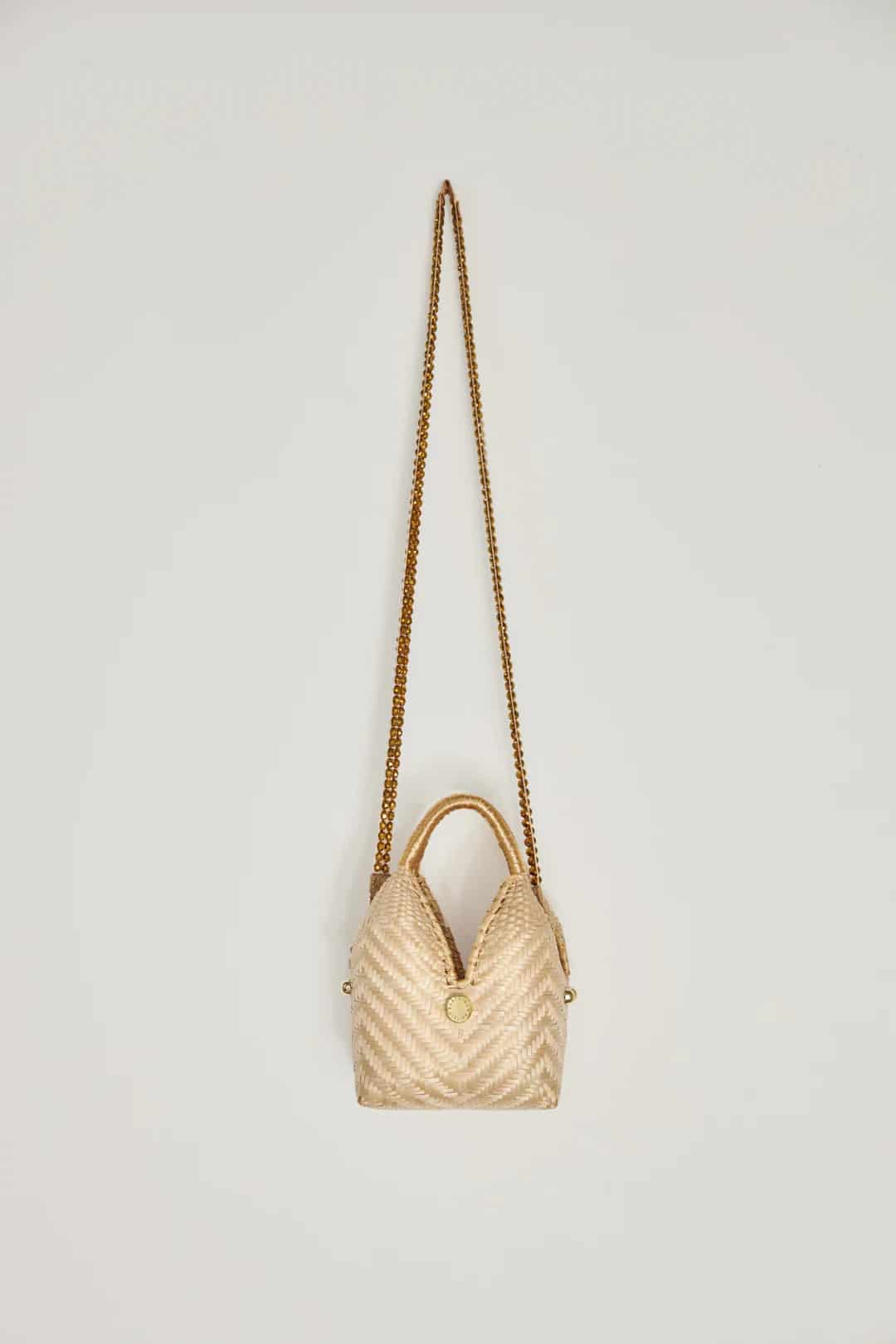 Mini Carly Bag Golden Wire-Wrap  DELUXE LIMITED EDITION NYFW X BLOOM RAUL PEÑARANDA - miniatura 2