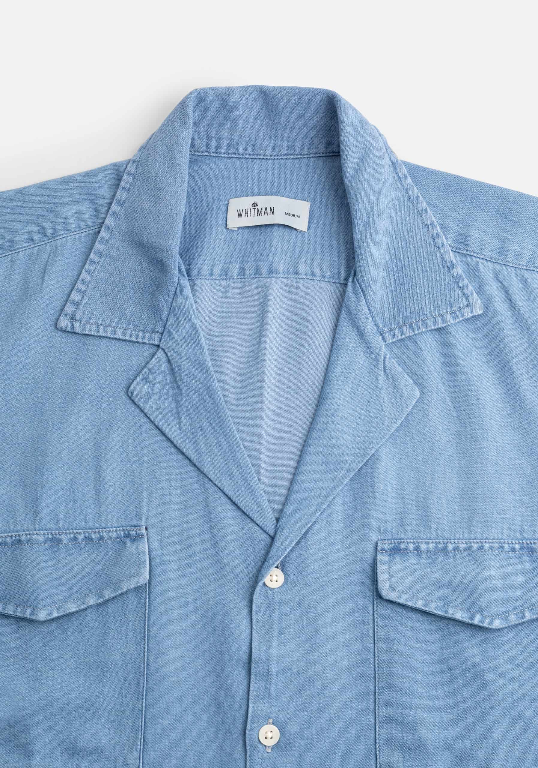 Camisa H Cubana Indigo Azul Med MC - miniatura 3