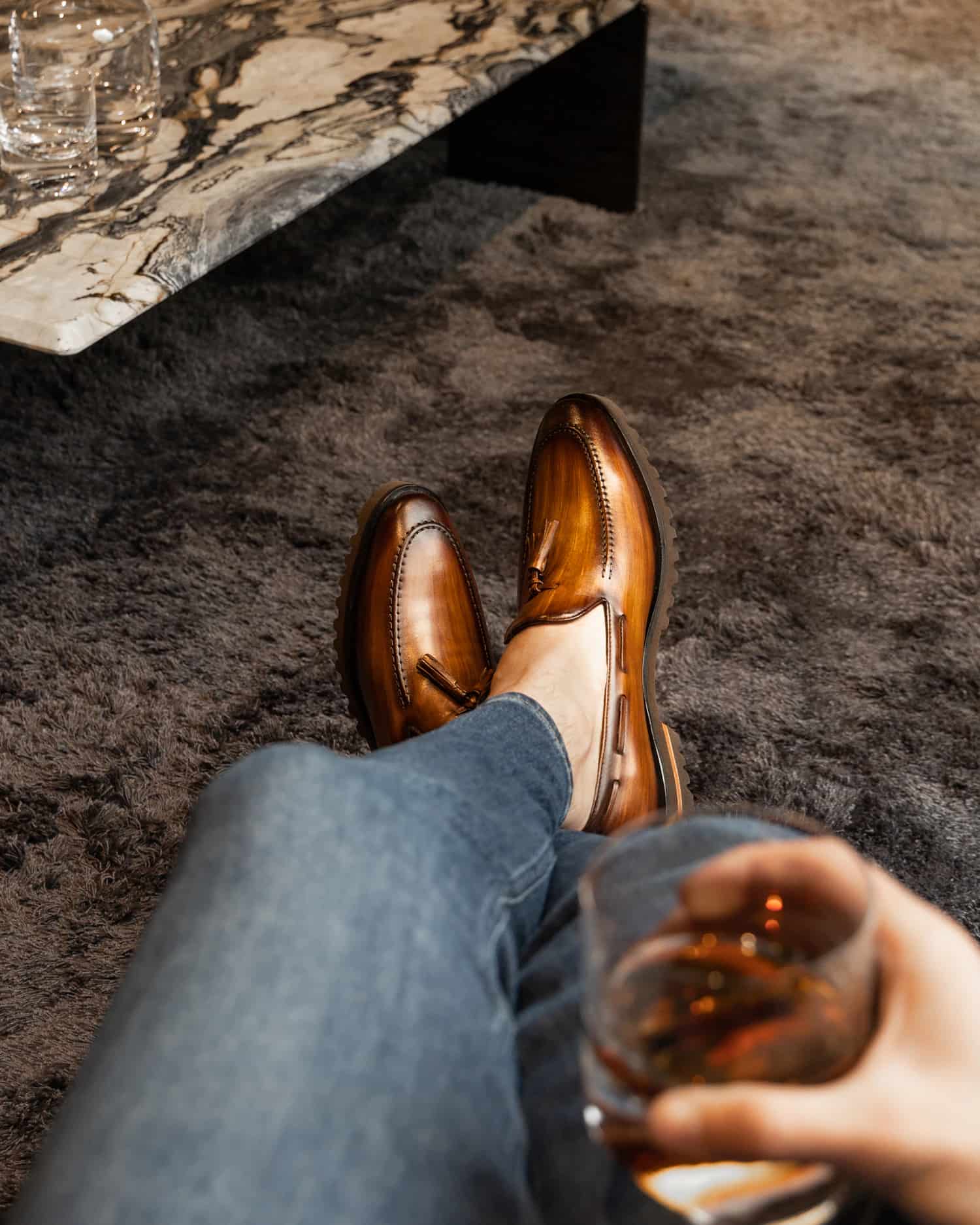 Mocasín Venetto Caramelo Suela Ultraliviana sale - miniatura 3