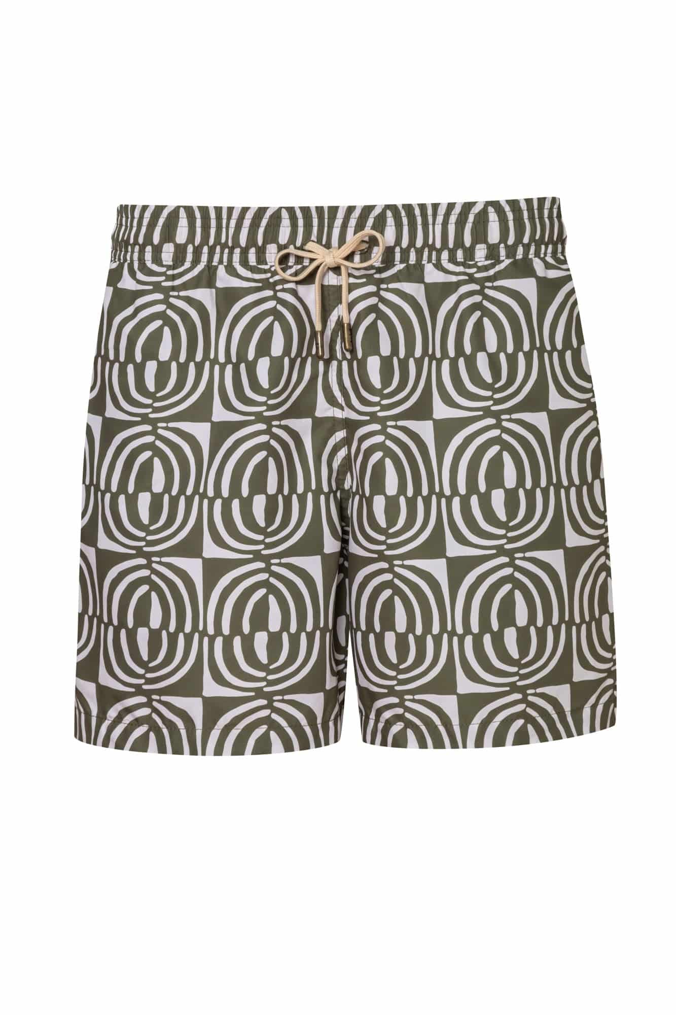 Pantaloneta de Baño Clásica Duna Olive - miniatura 1
