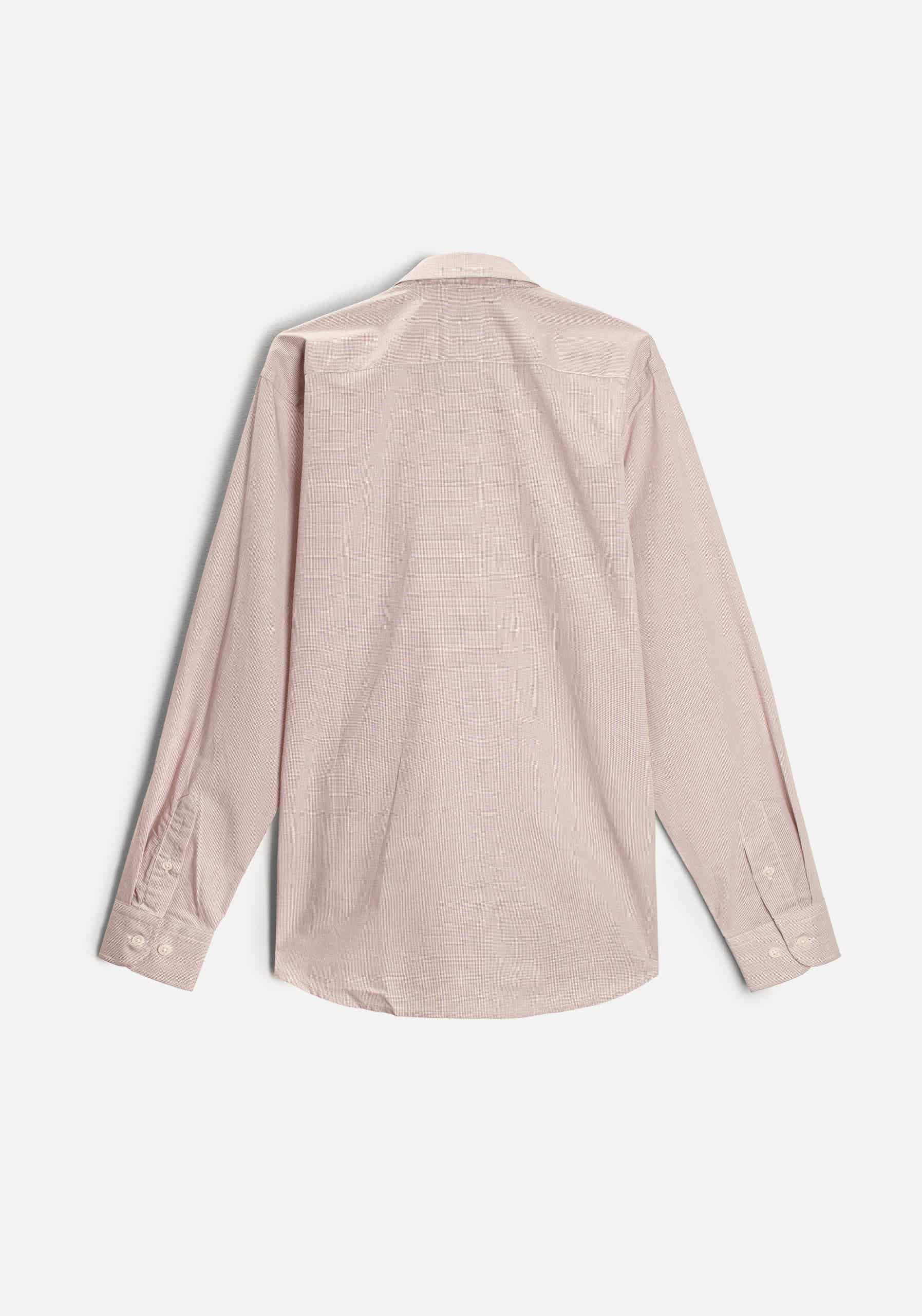 Camisa H CBD Cuadros Peq. Café Claro - miniatura 4