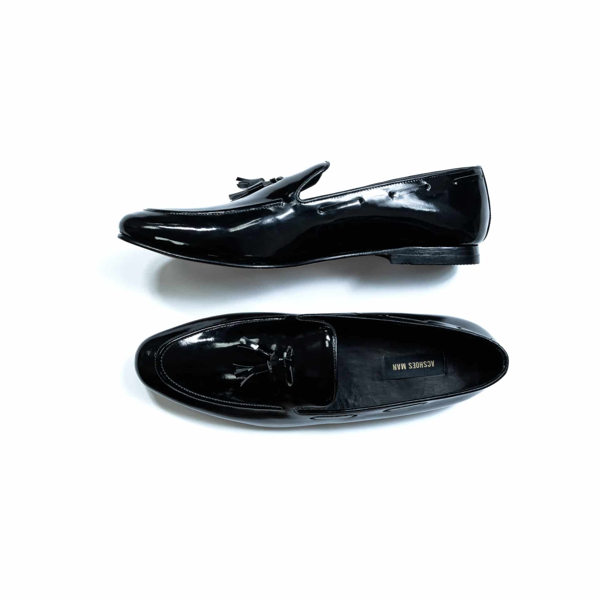 Tassel Loafers en charol negro - miniatura 2