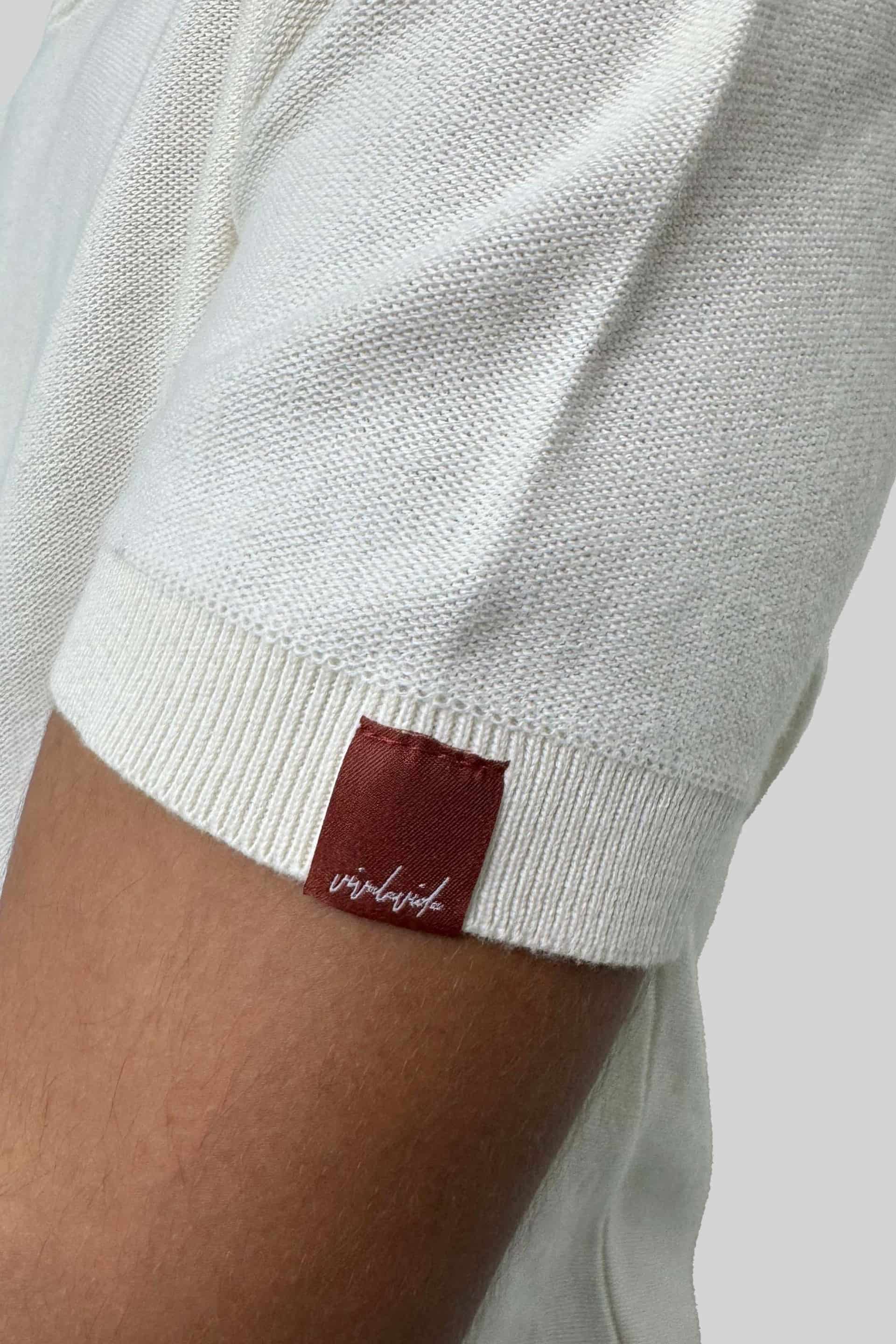 CREW NECK TEJIDA OFF WHITE - miniatura 3
