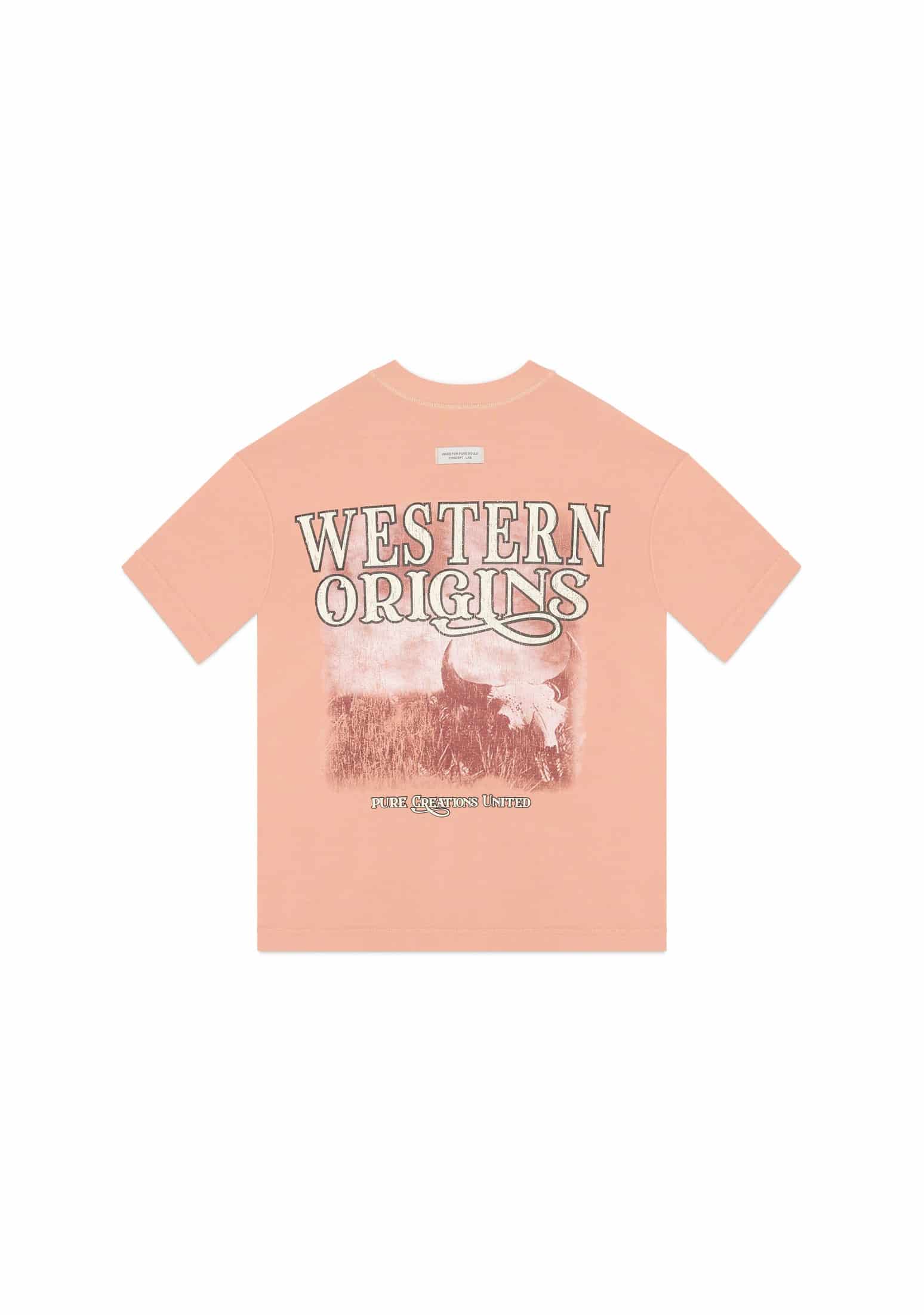 Before The West coral t-shirt - miniatura 1