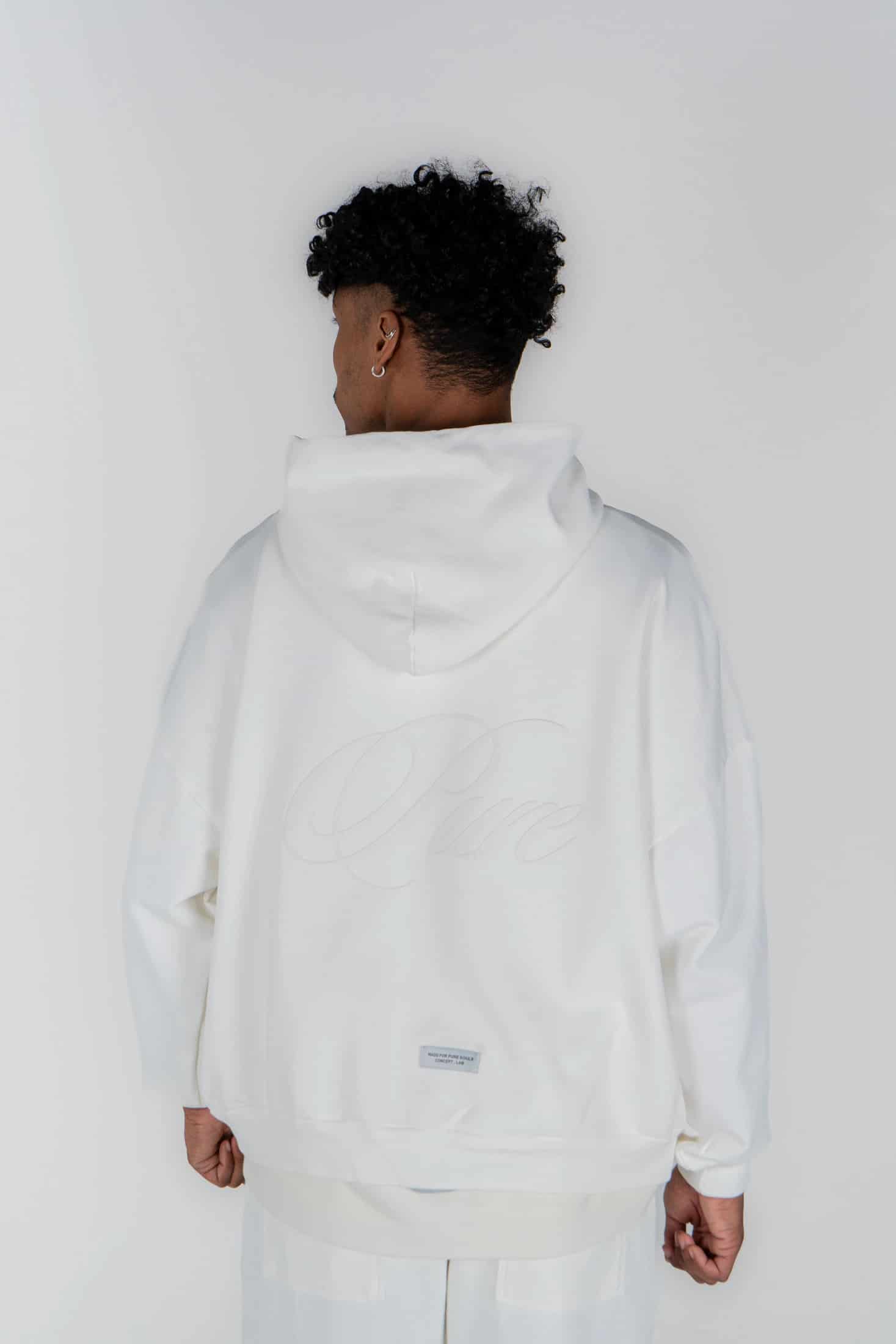 Basic Ivory Hoodie - miniatura 3