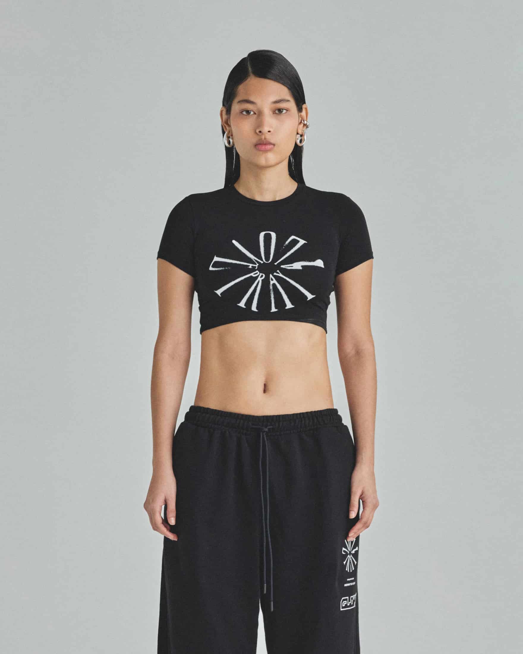 Spring Pray 4 Love Baby Tee Black - miniatura 2