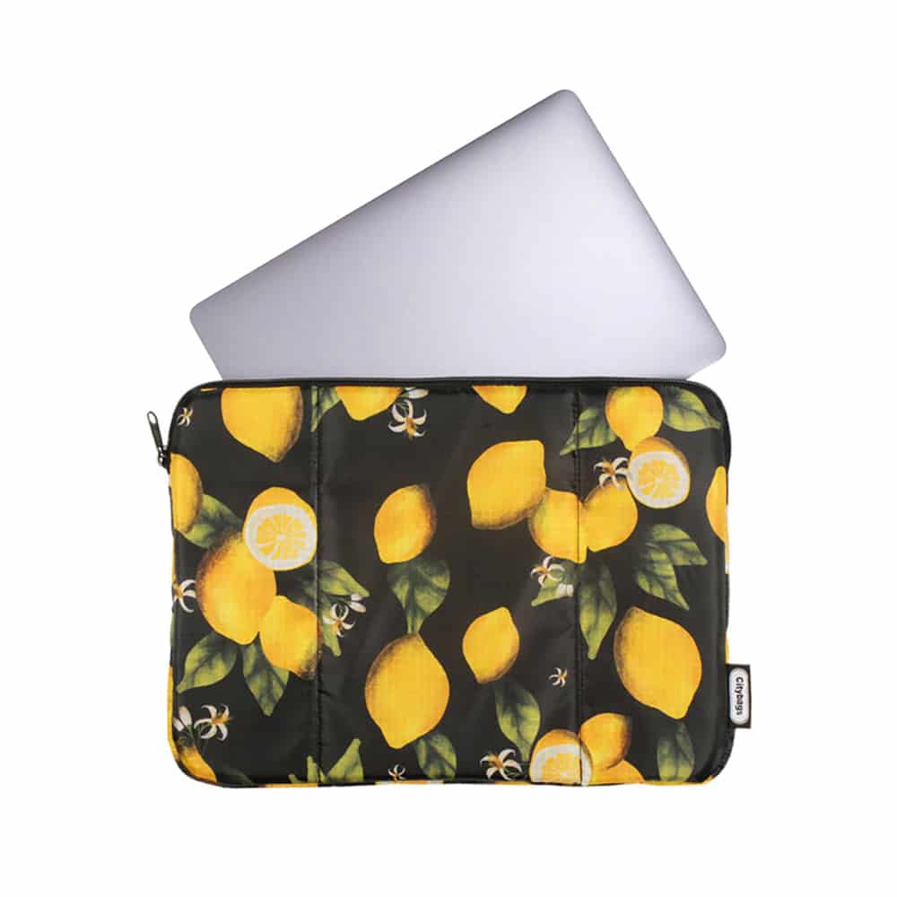 Estuche Laptop Pequeño Estampado Tahiti Citybags Multicolor 33x23x2 - miniatura 1