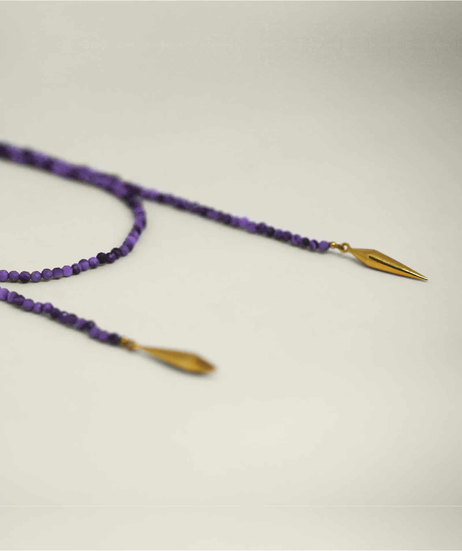 Dua Necklace Garnet Silver - miniatura 4