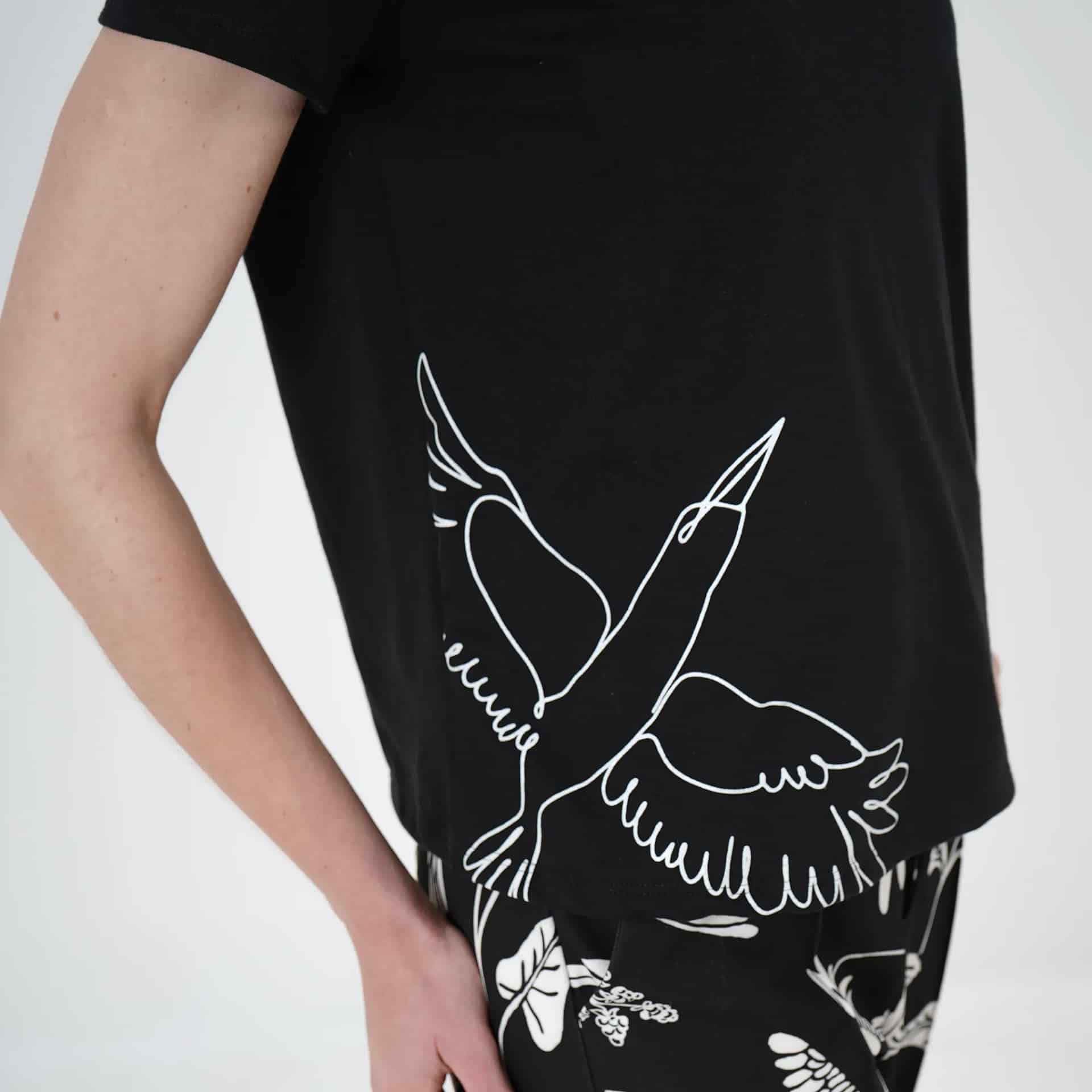 Camiseta Negra Colibrí FDS by Aramacao - miniatura 5