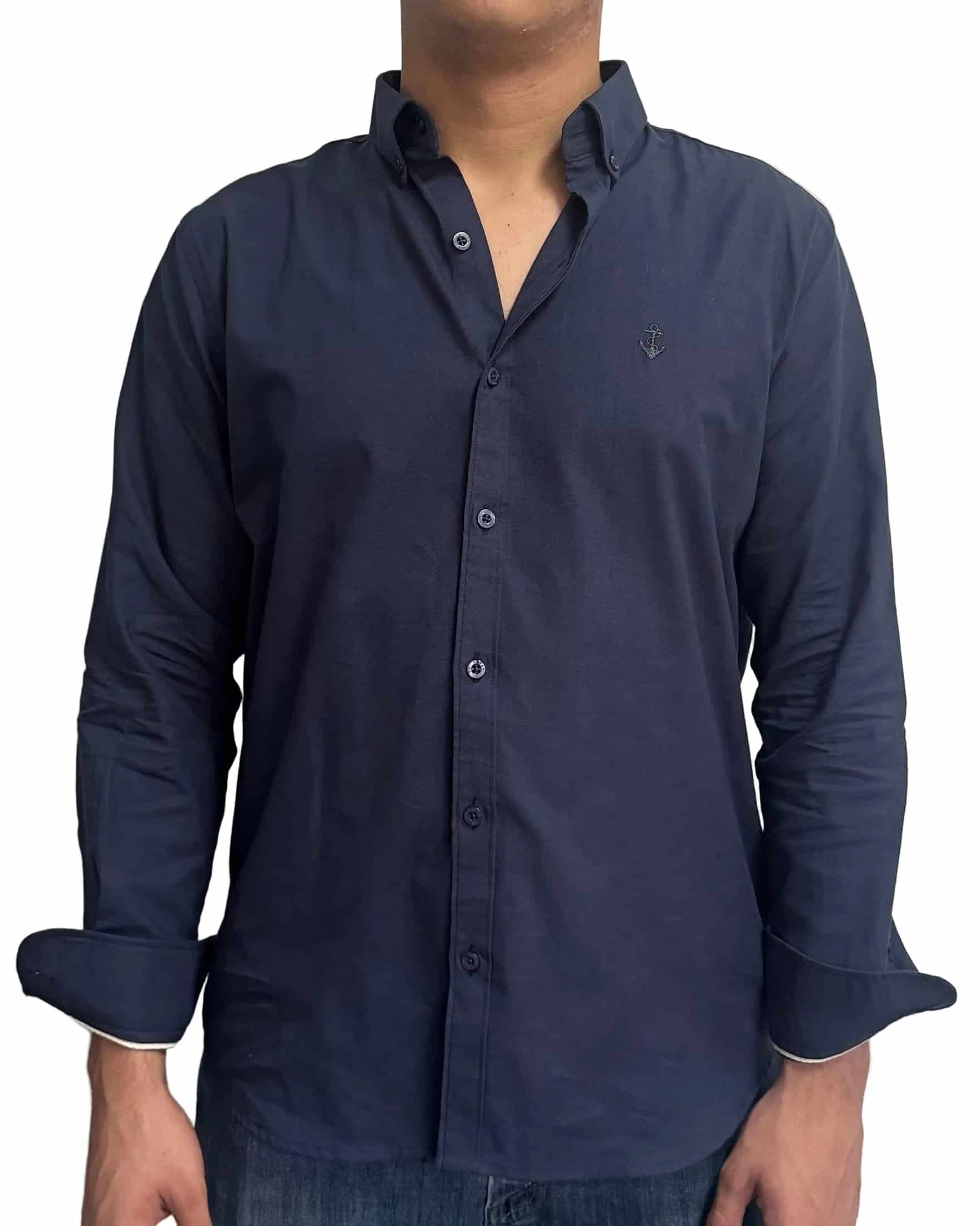 Camisa Oxford Navy - miniatura 3