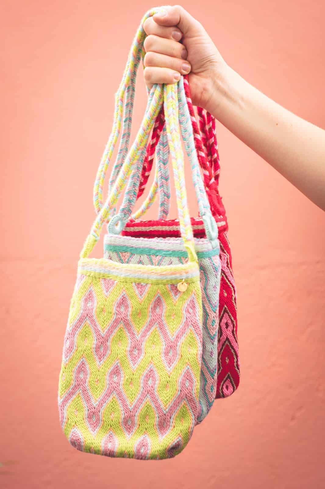 Makki Mini Wayuu Crossbody Bag - Lemon - miniatura 2