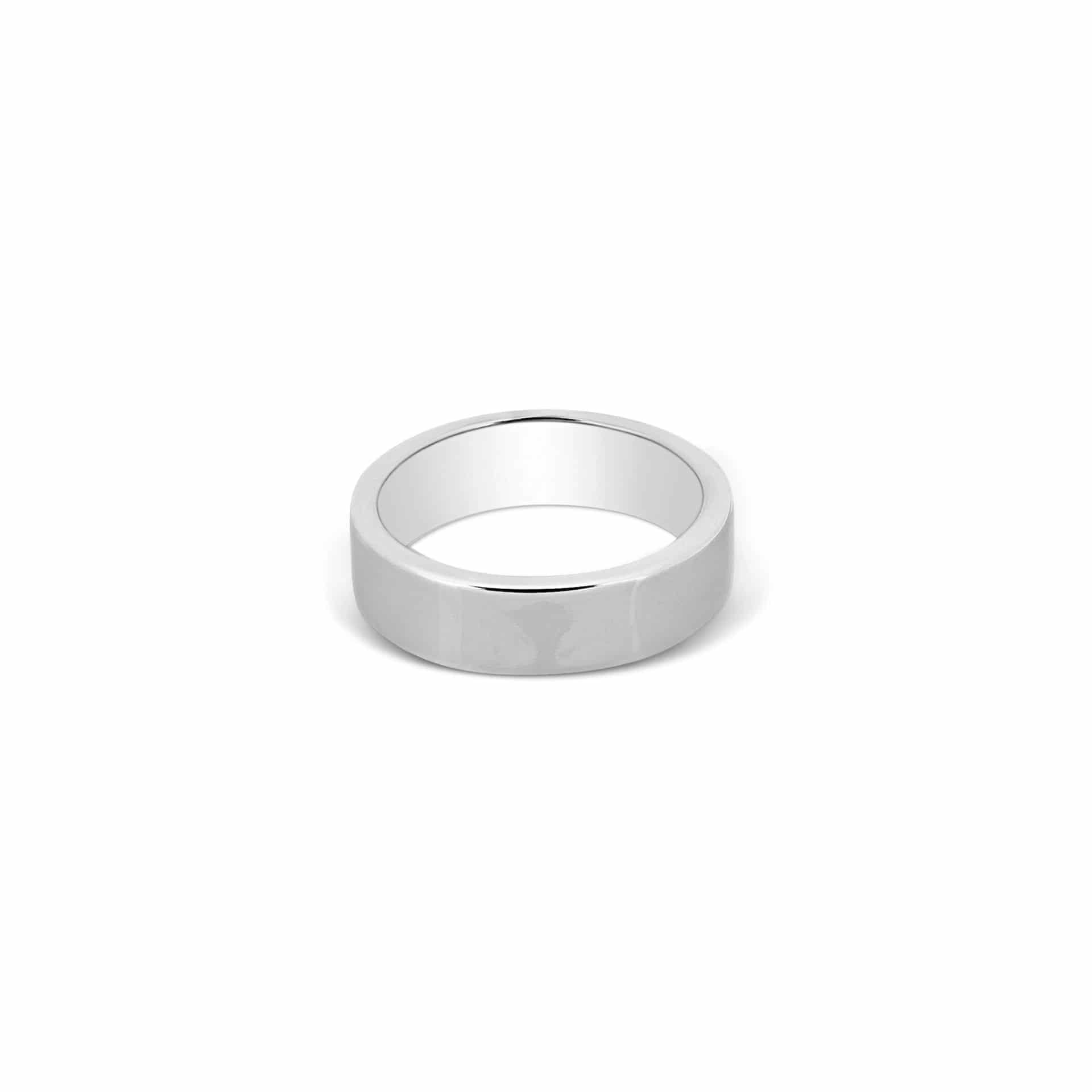 BAND RING 7MM | ANILLO EN PLATA LEY 925 - miniatura 1