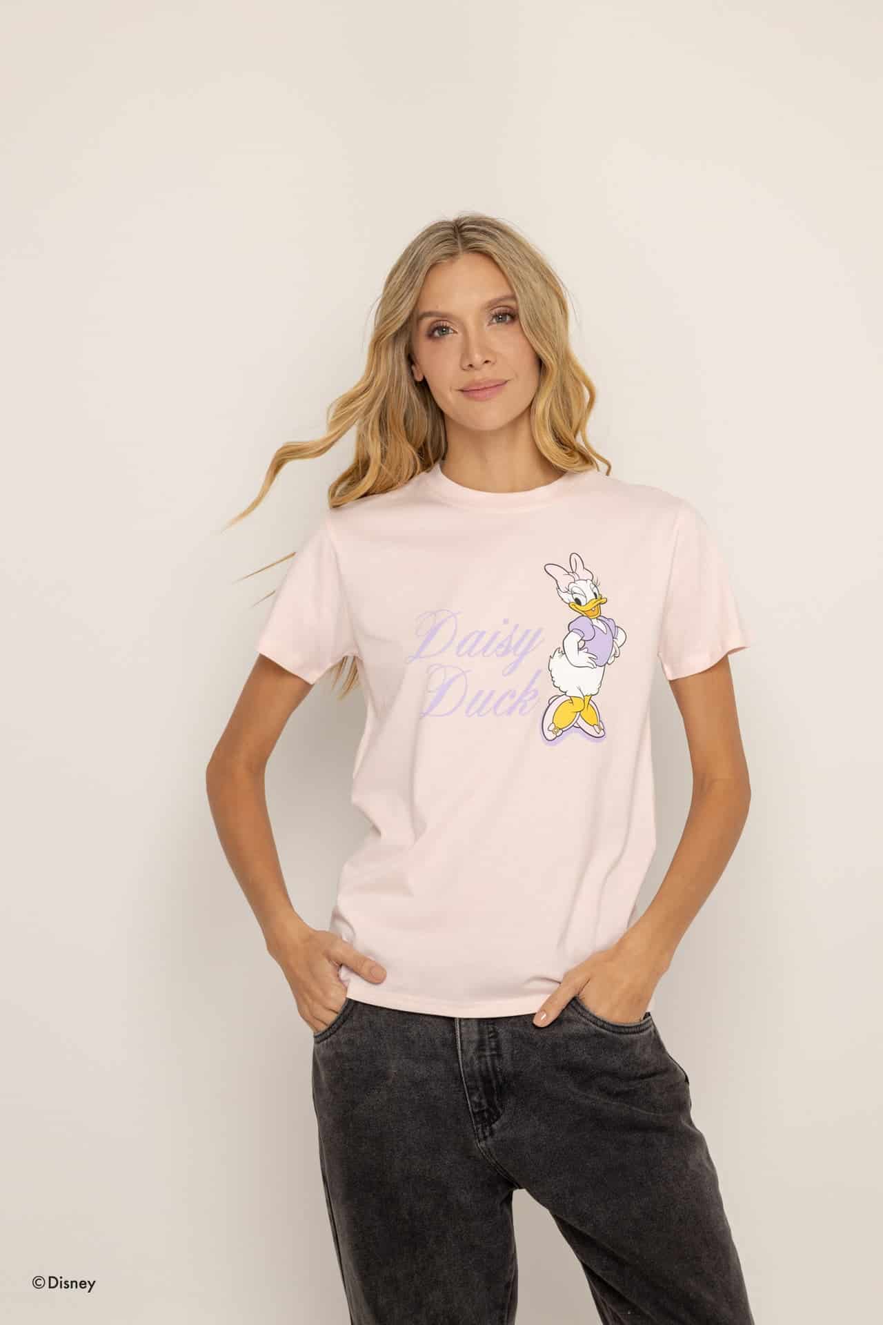 T-Shirt Rosa Daisy Duck - miniatura 4