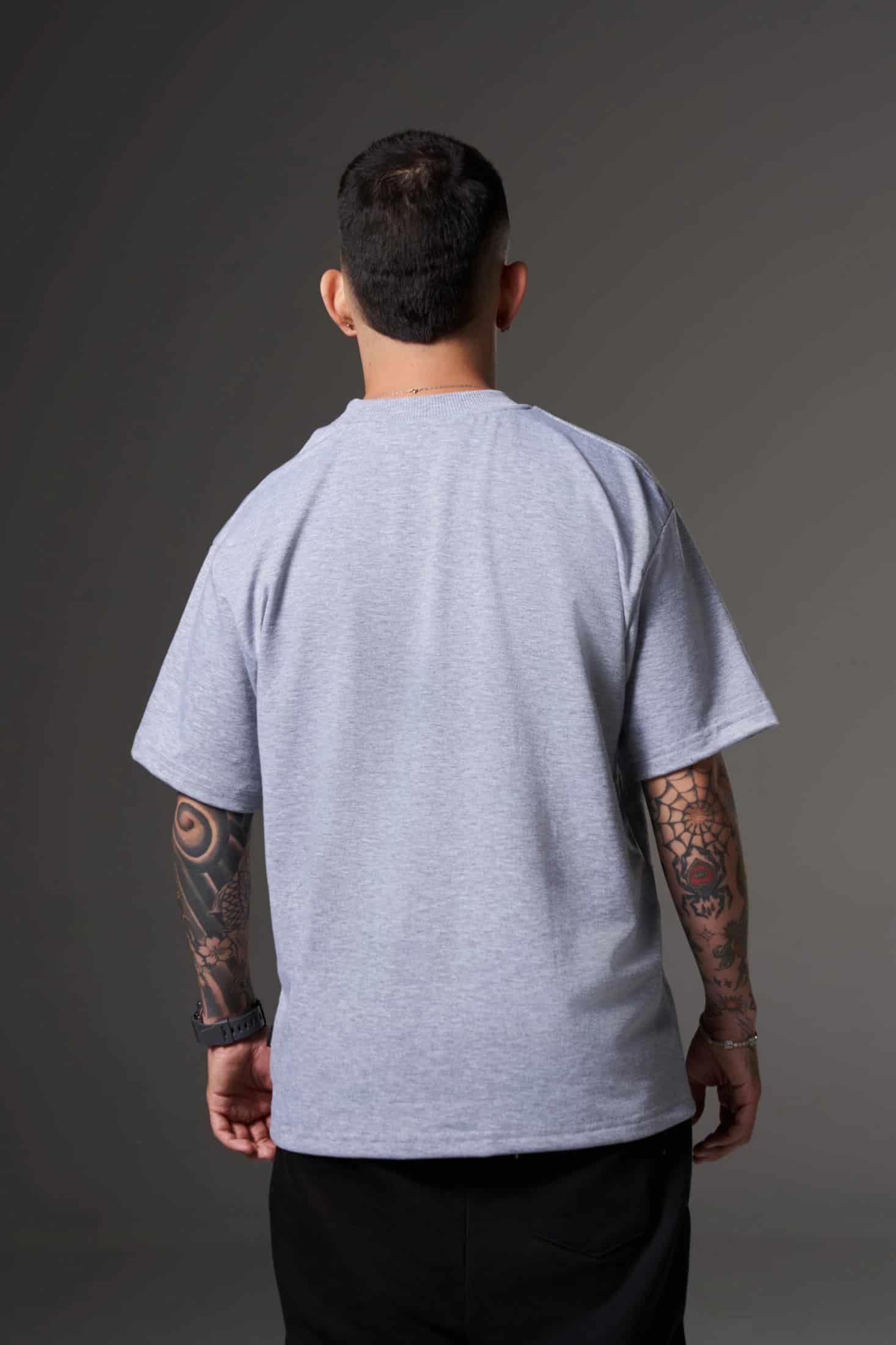 CAMISETA GRIS JASPE OVERSIZE SVG - miniatura 3