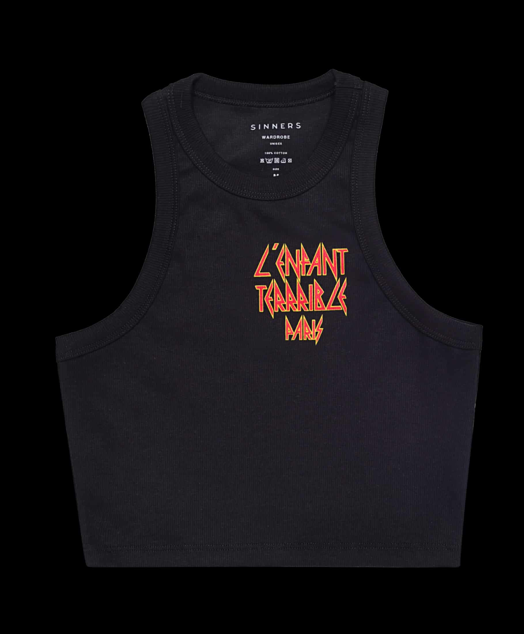 L'ENFANT BLACK WOMEN TANK TOP - miniatura 1