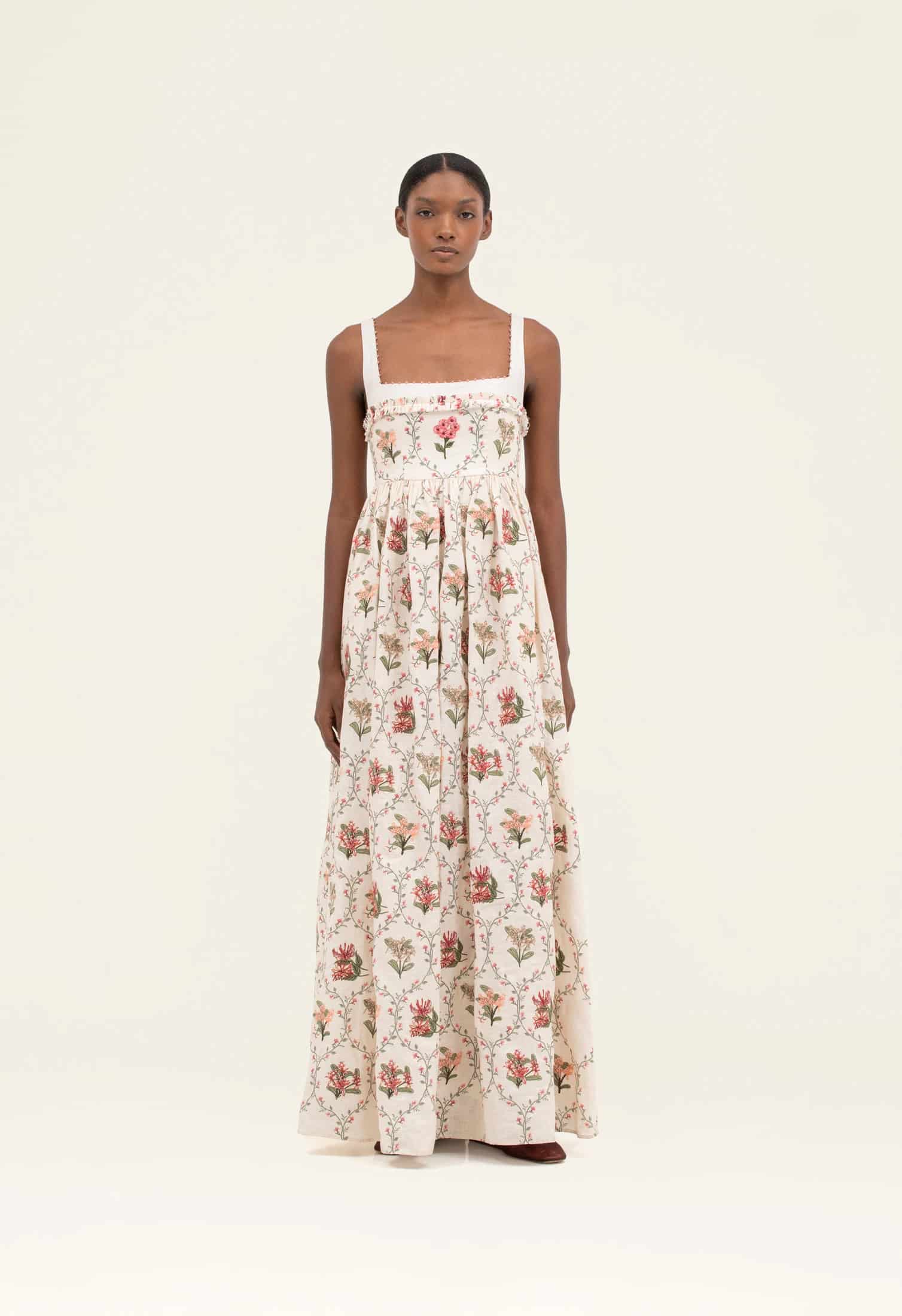 Barbara Orquidea Maxi Dress - miniatura 1
