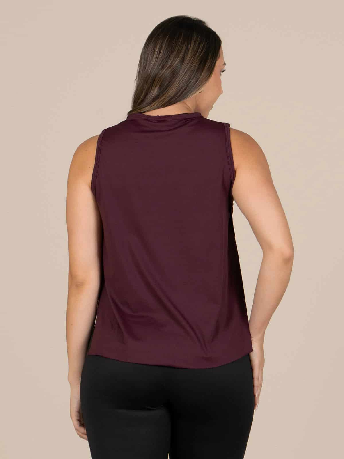 Blusa bonilla ibiza vinotinto - miniatura 3