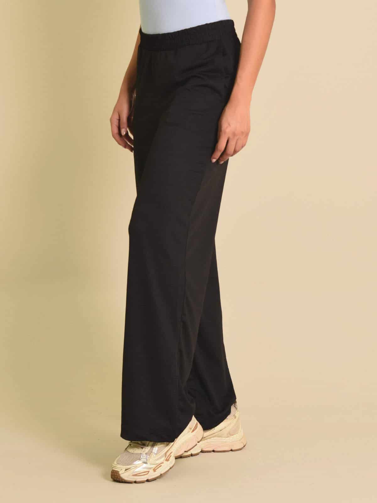 Pantalon elsa panal negro - miniatura 2