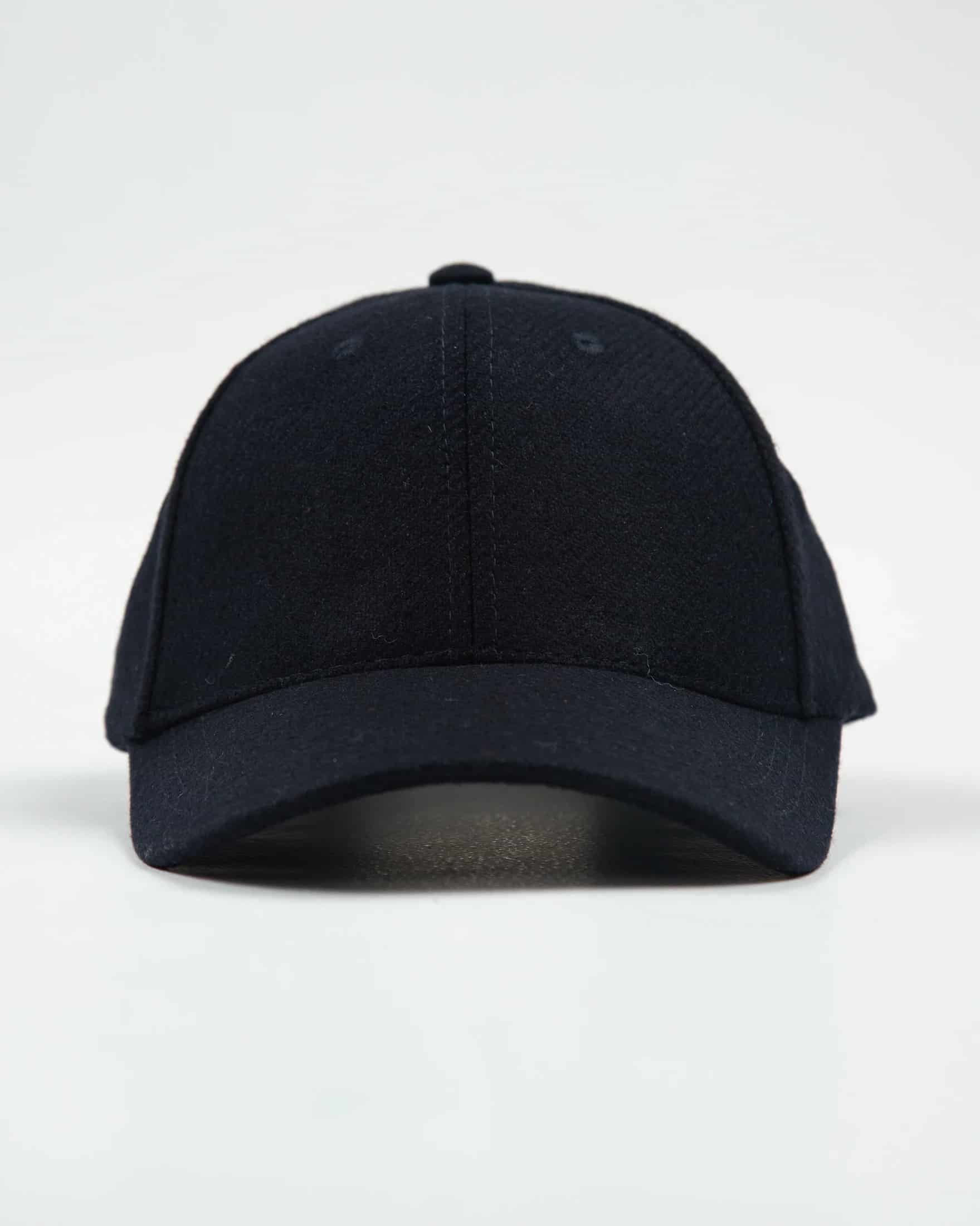 Gorra Baseball Lana Cashmere Azul Oscuro - miniatura 2
