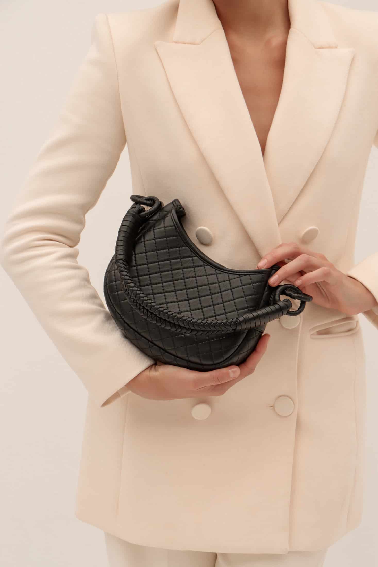Saddle Mini, Shoulder Bag - Black - miniatura 5