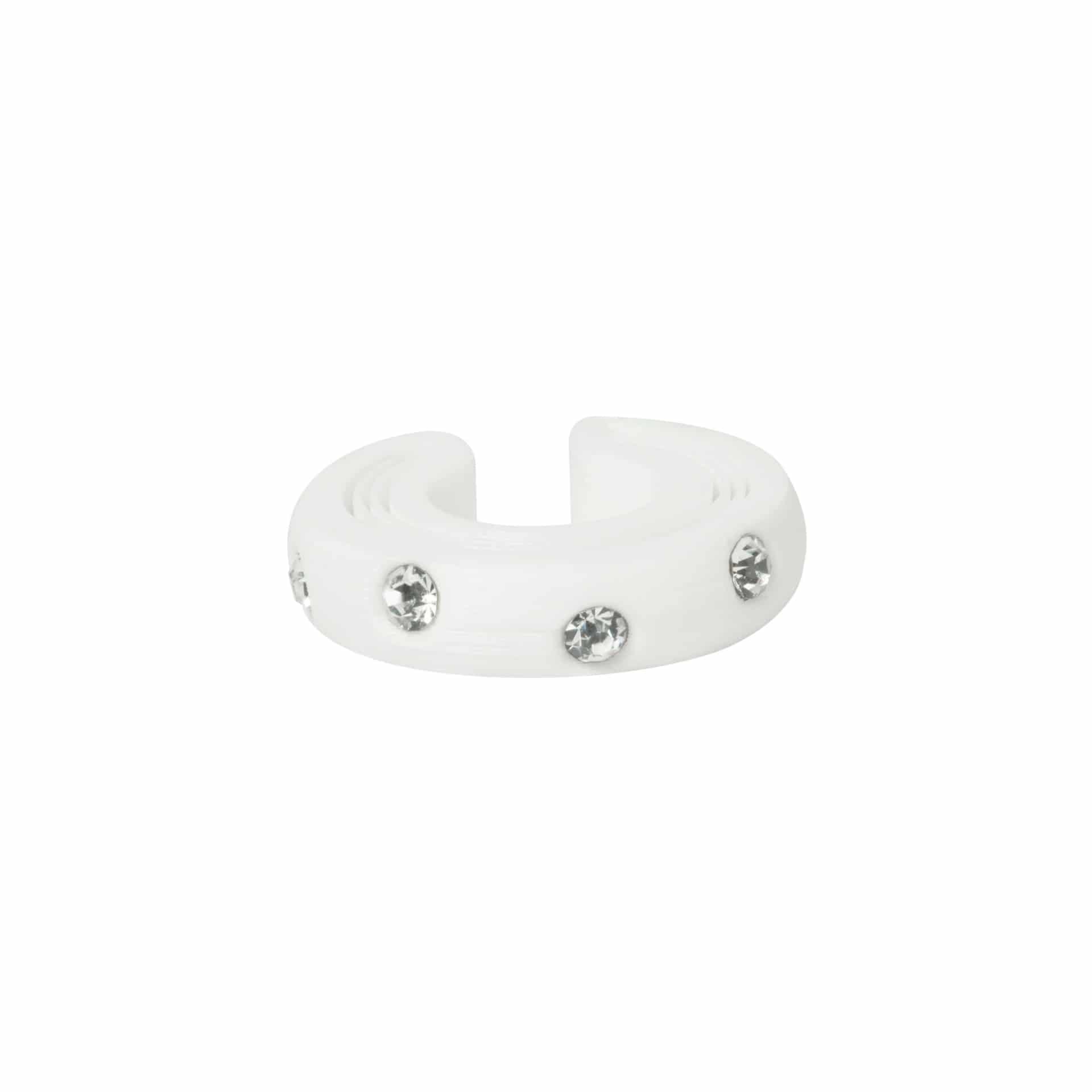 EAR CUFF GRUESO CON CRISTALES X1 - miniatura 4