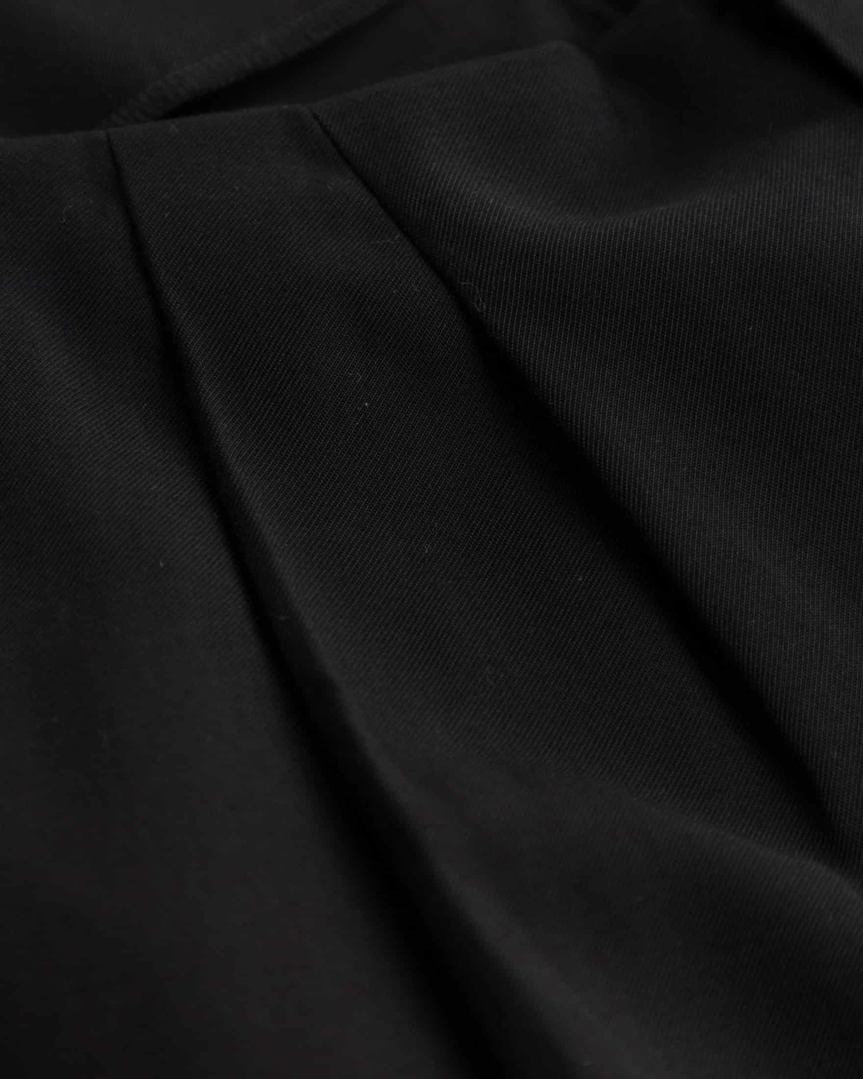 W Line Basic Wide Trousers Black - miniatura 3
