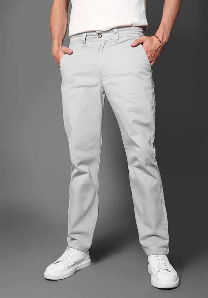 Pantalon en Dril de Colores para Hombre - miniatura 2
