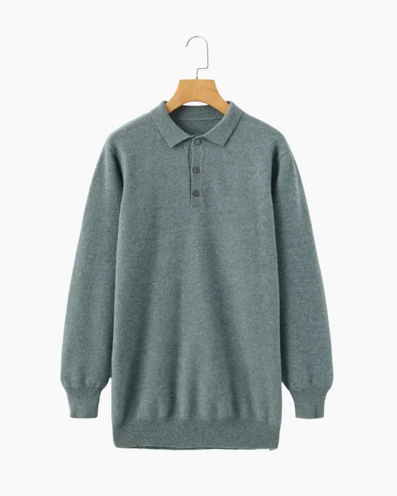 100% Cashmere Polo - miniatura 6