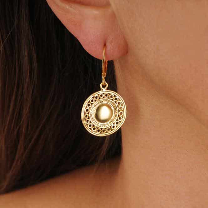 Arete Pectoral de Círculos Muisca - miniatura 3