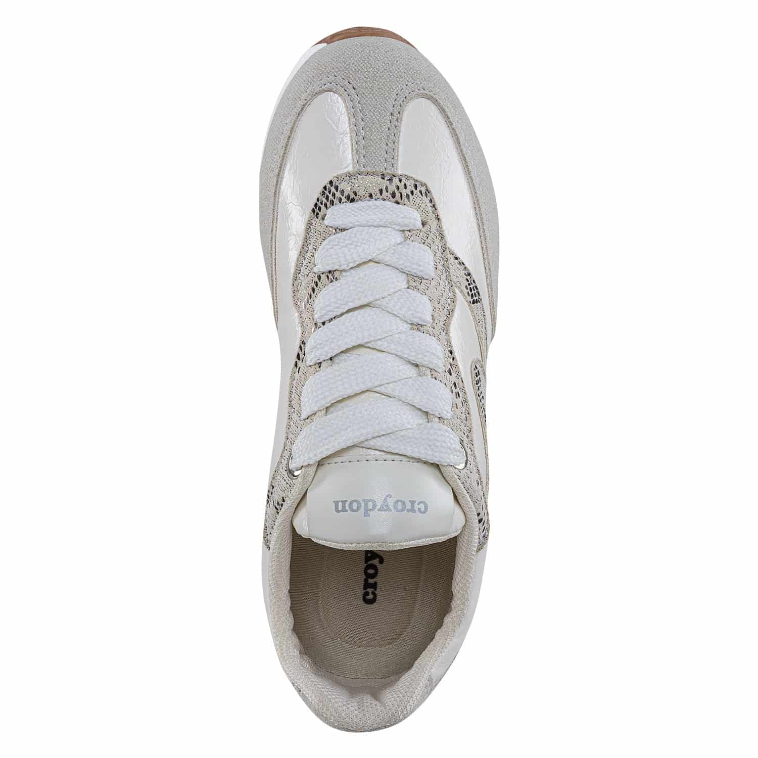 Tenis Urbanos Quimbaya Blanco-Gris Croydon Para Mujer - miniatura 3