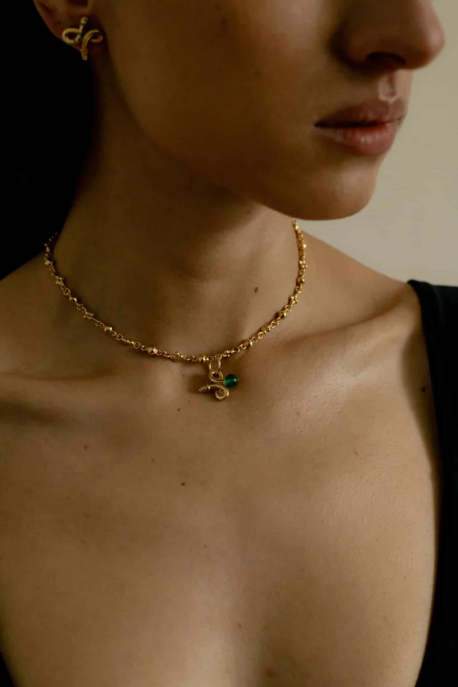 Aspid Pendant Cornalina Gold - miniatura 3