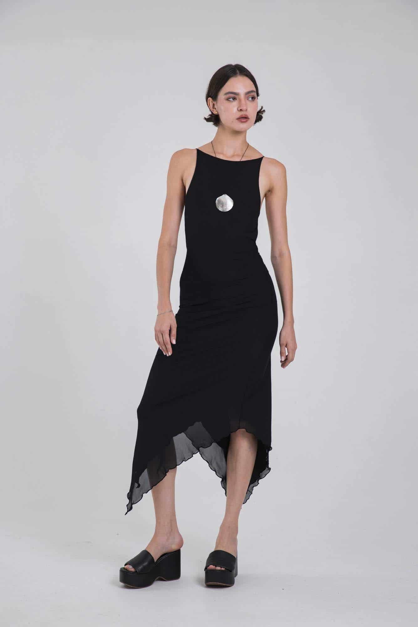 SNELL BLACK DRESS - miniatura 3