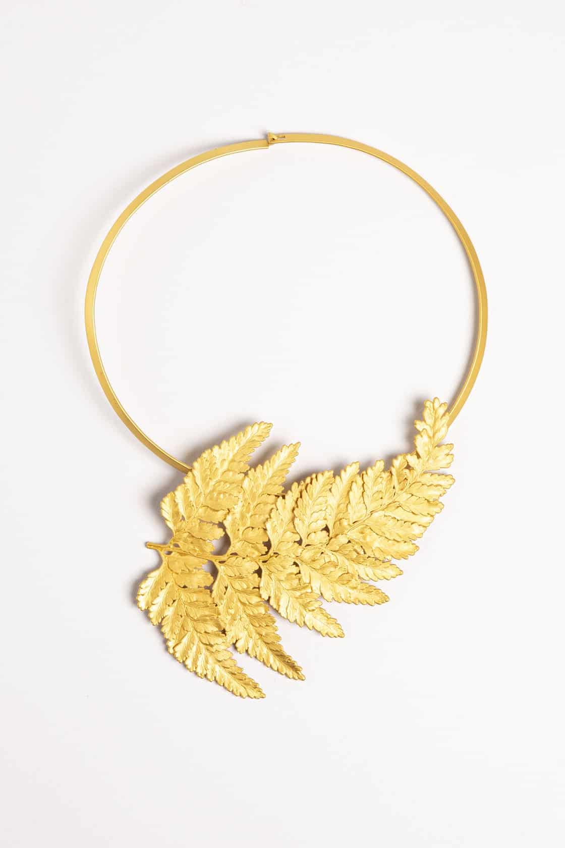 COLLAR Y PRENDEDOR LACE FERN - miniatura 1